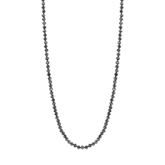 Long Crystal Leatherette Necklaces N3441
