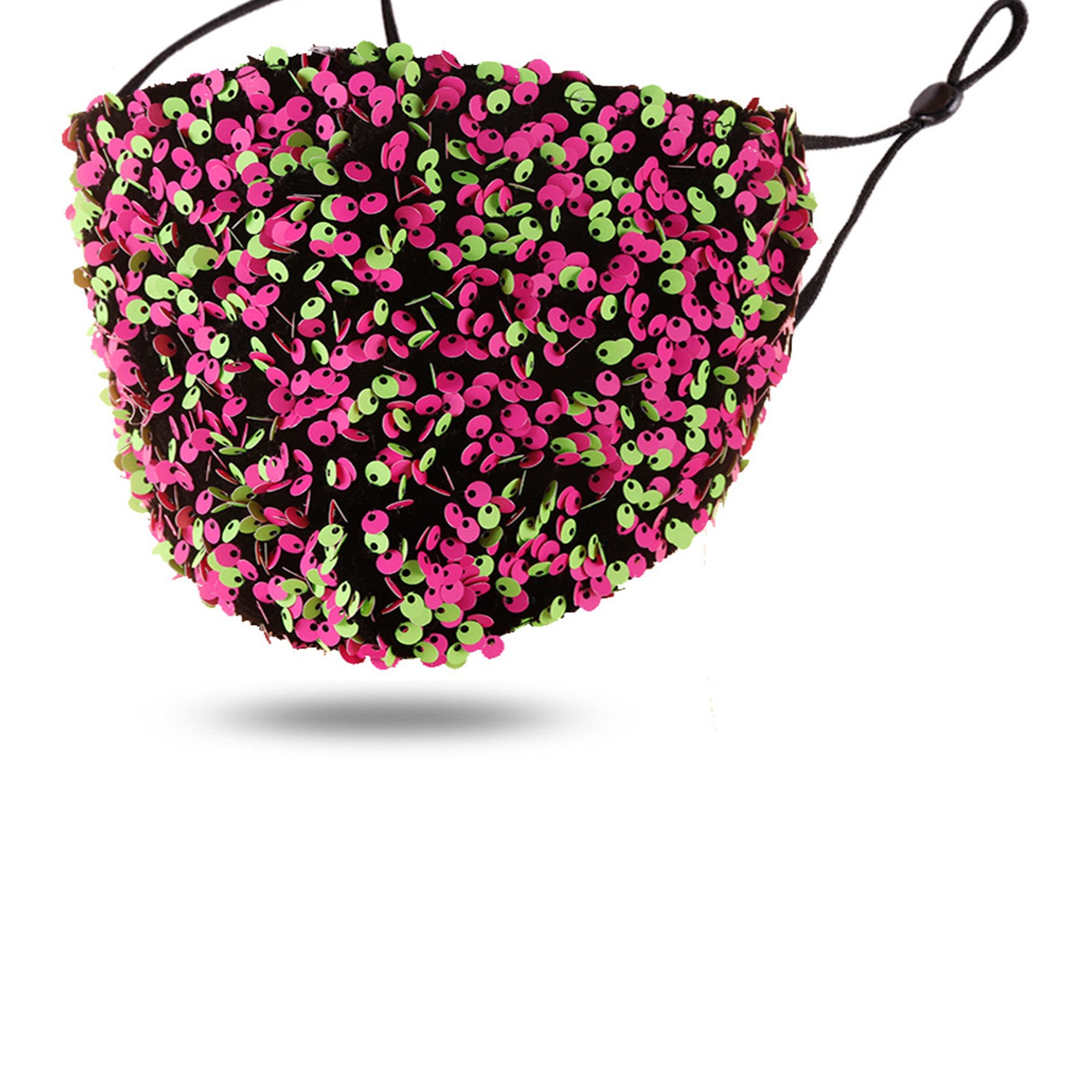 Sequins Washable Face Mask Mask-61