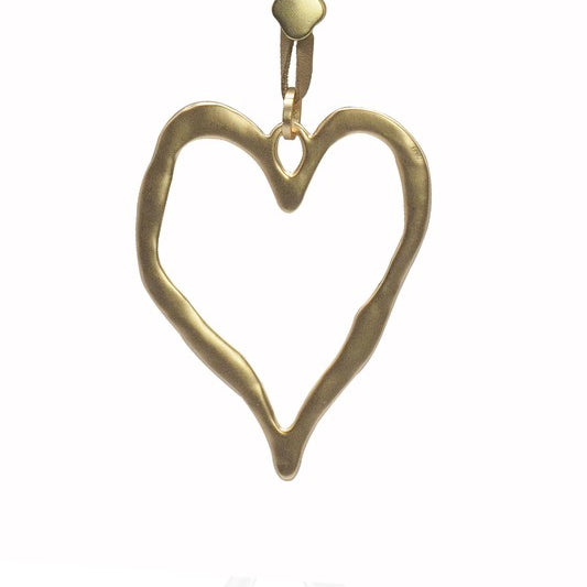 Hollow Heart Shaped Necklace N3271