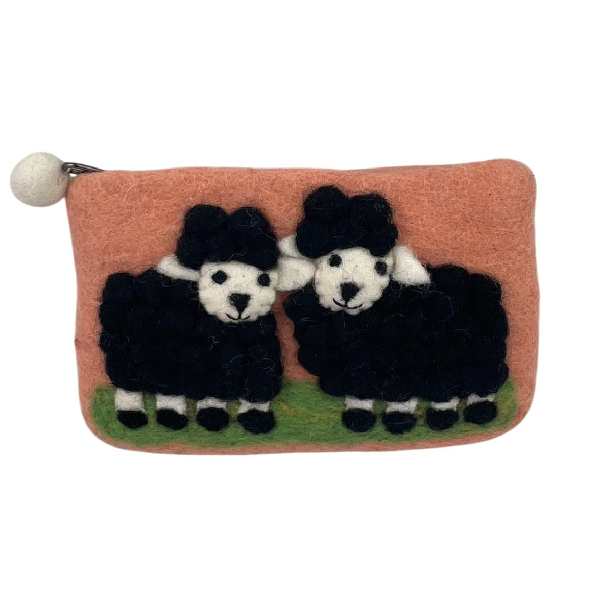Sheep Pattern Felt Coin Purse HB2747