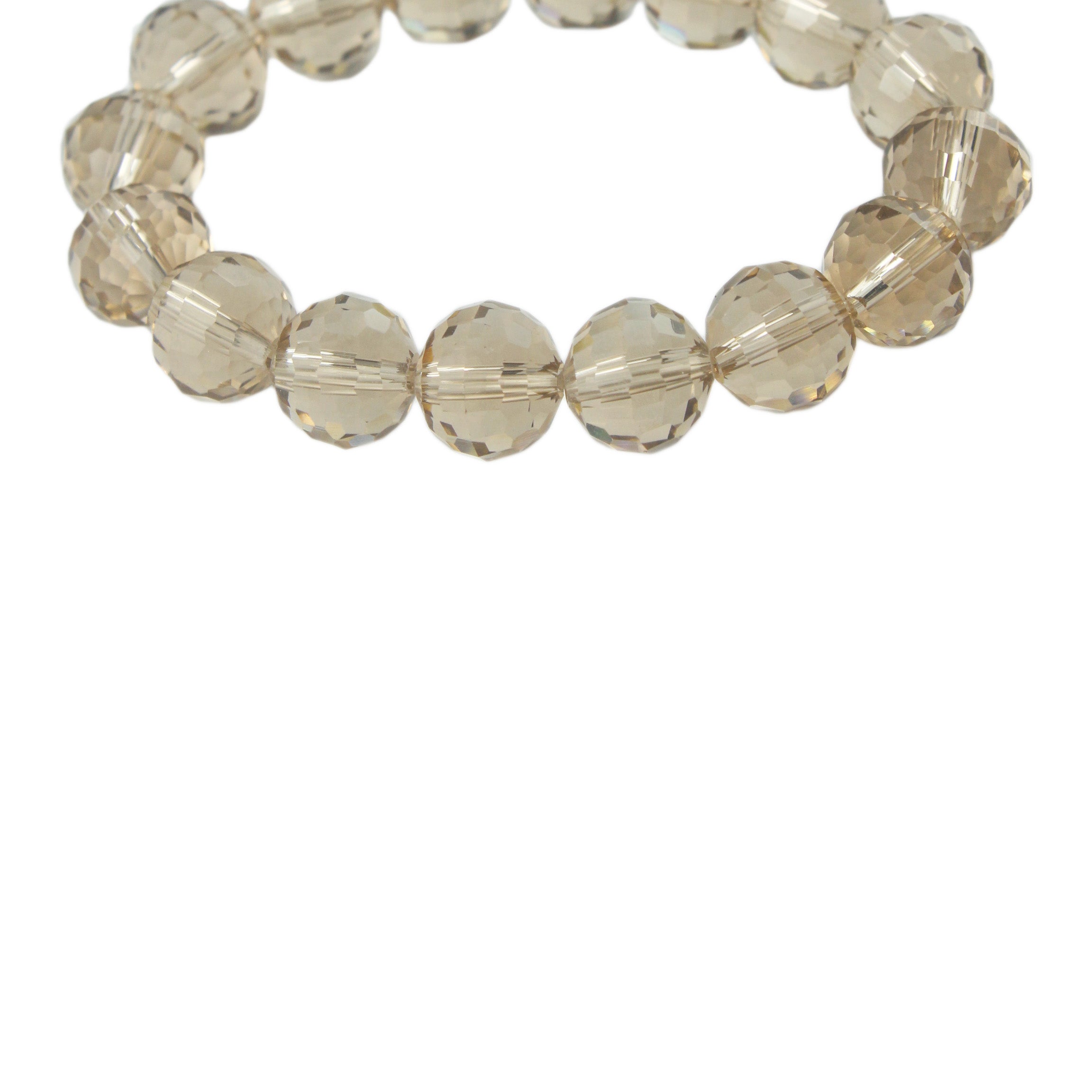 Pulsera elástica con cuentas facetadas para mujer de moda B1229