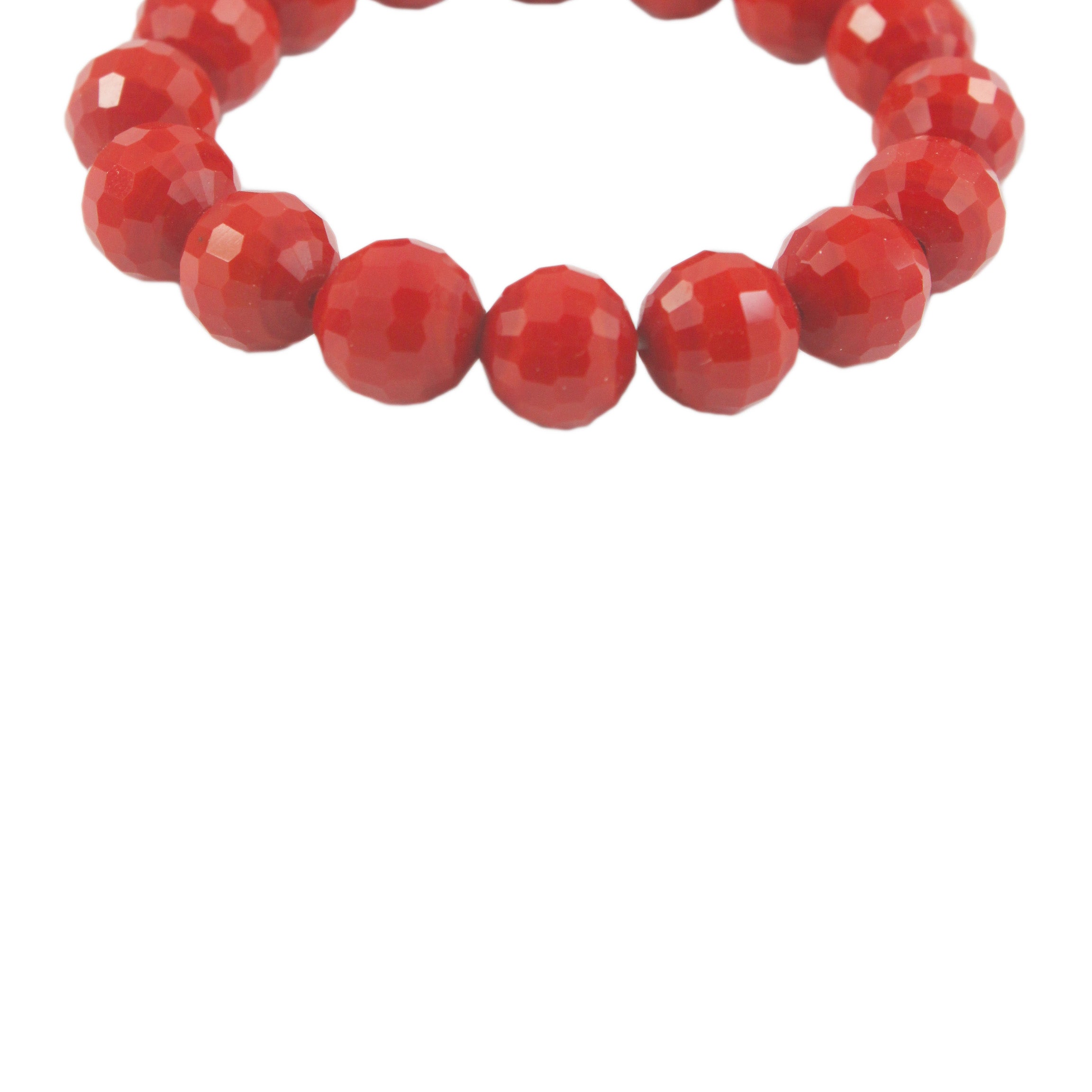 Pulsera elástica con cuentas facetadas para mujer de moda B1229