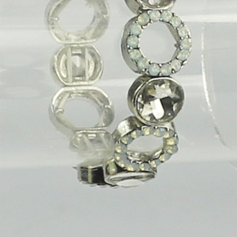 Metal Rhinestone Round Openwork Bracelet B1373