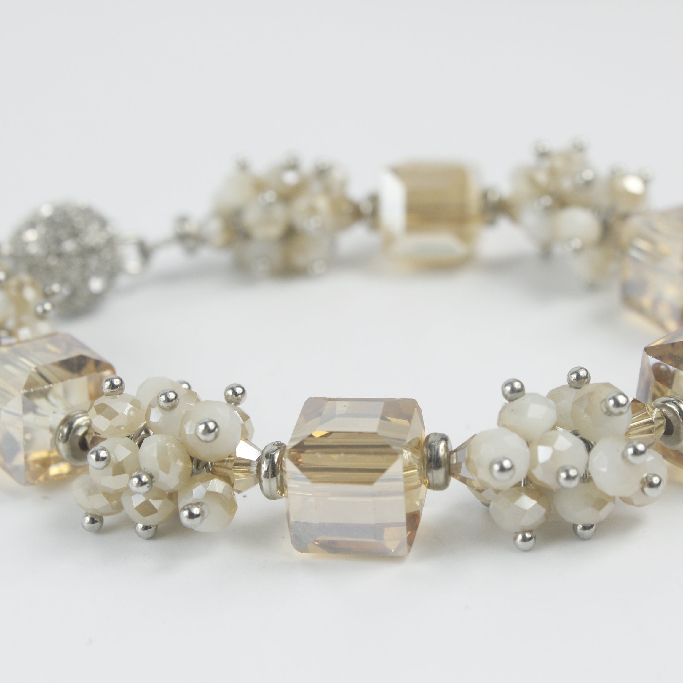 Crystal Cube Necklace B1637