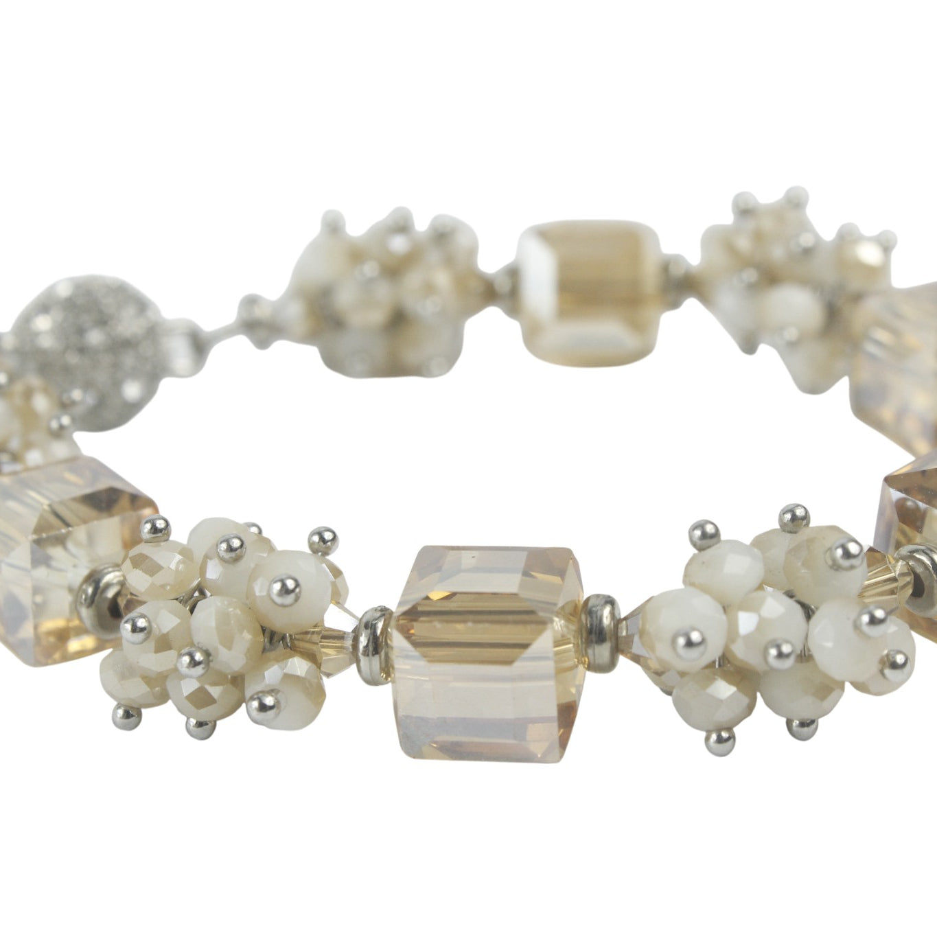 Crystal Cube Necklace B1637