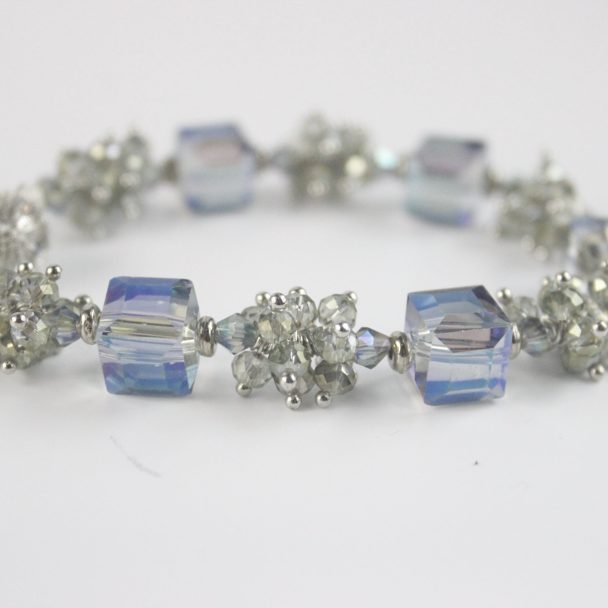 Crystal Cube Necklace B1637