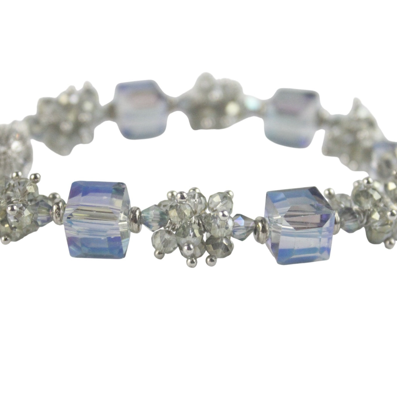 Crystal Cube Necklace B1637