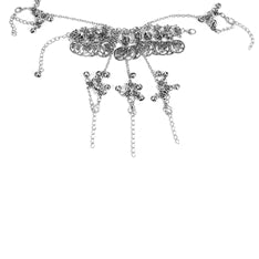 Pulseras de mano con campanas y catenaria B2124