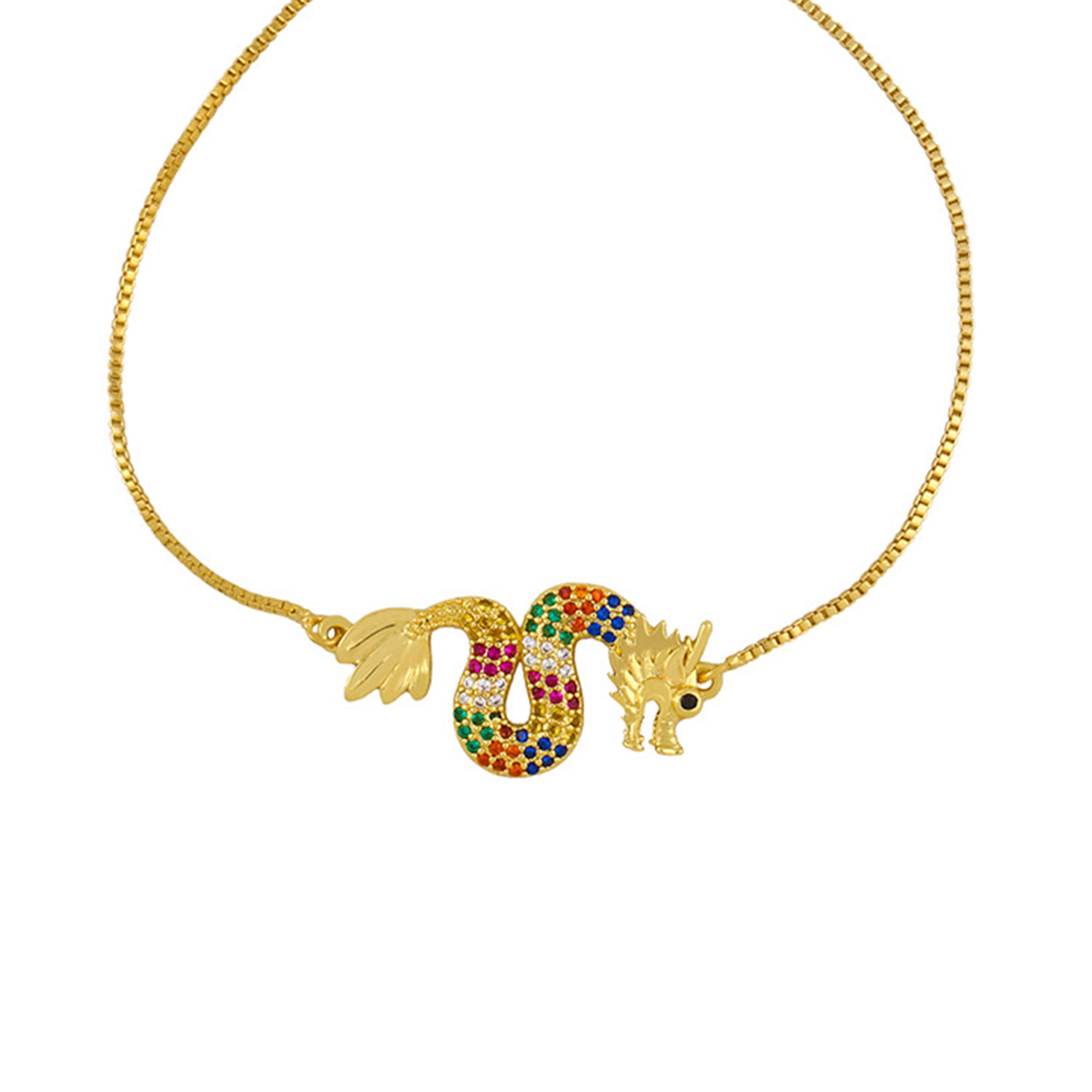 Zircon Animal Chains Bracelets B2312