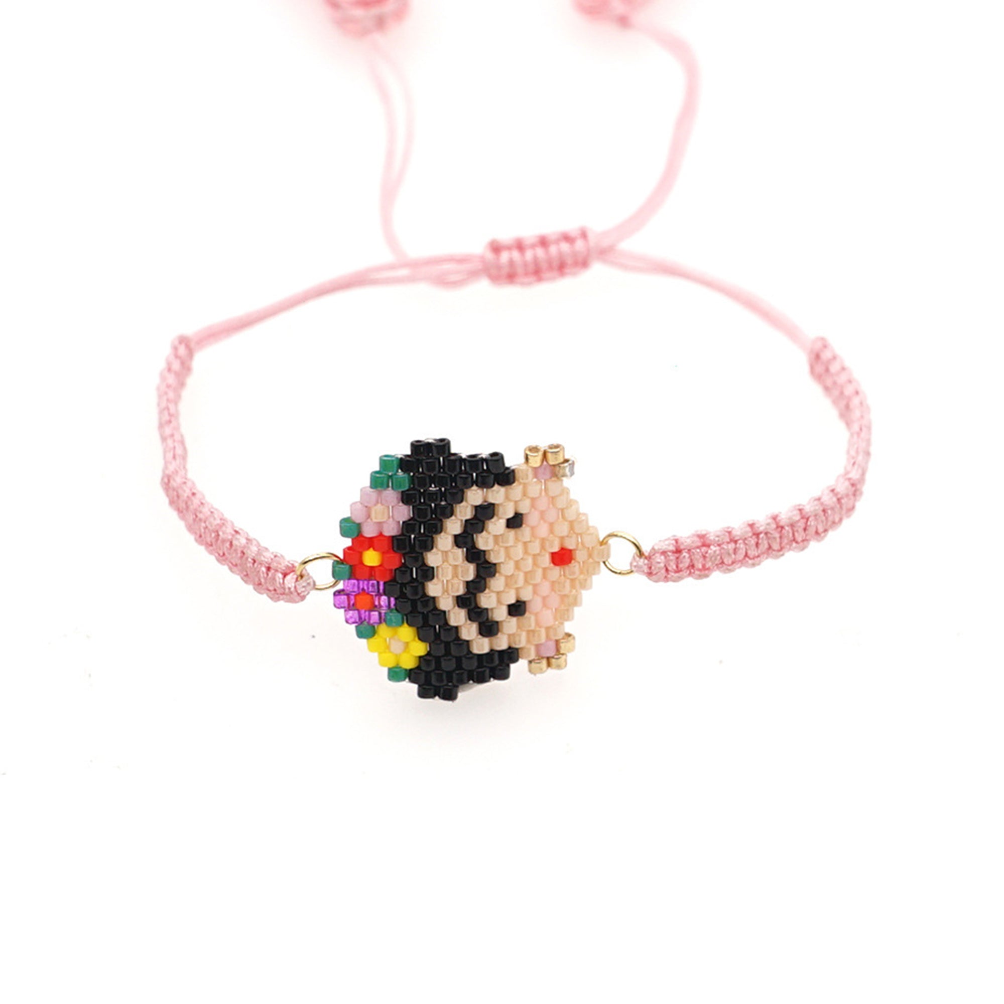Frida Seed Beads Braided Bracelets B2316