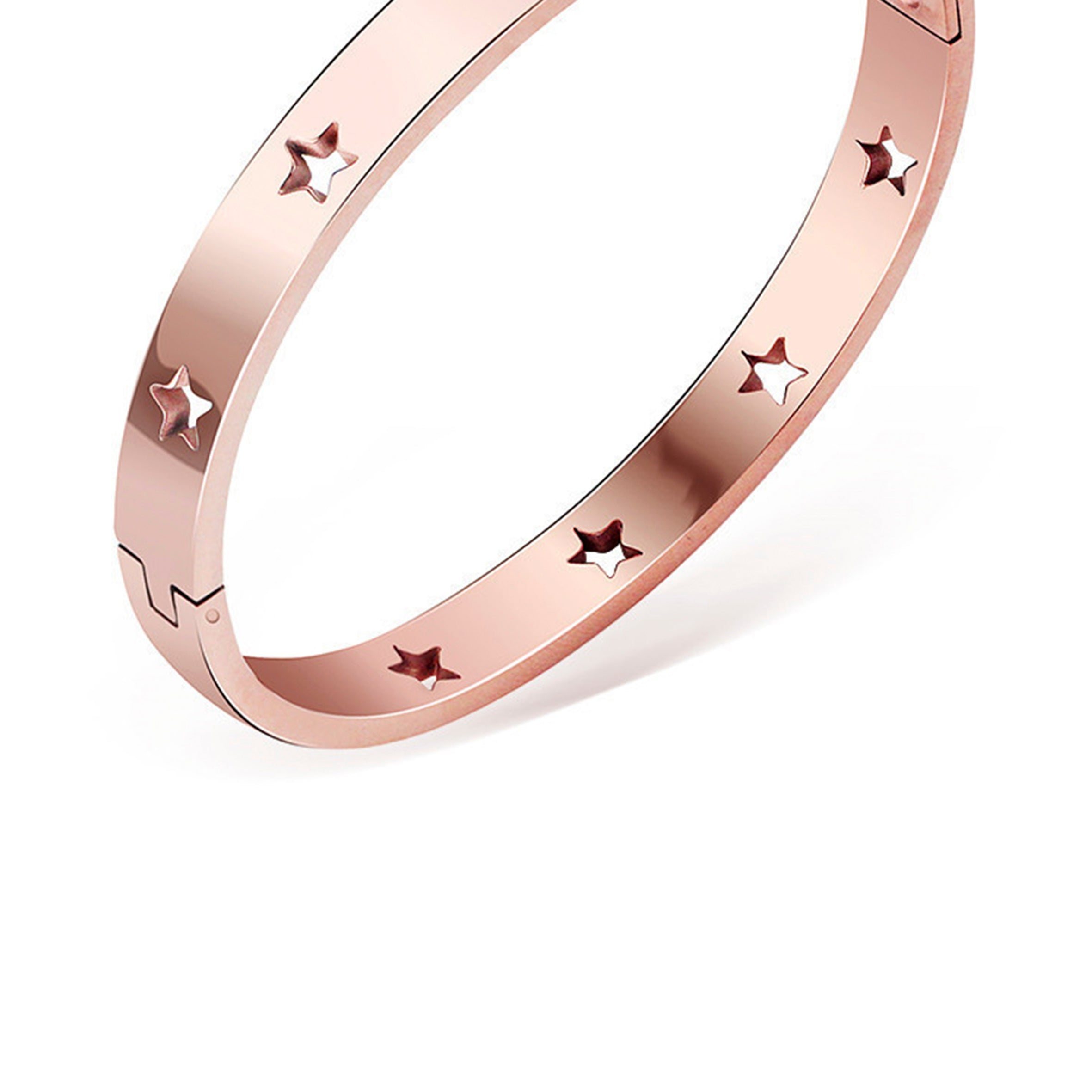 Hollow Star Stainless Steel Bracelets B2332