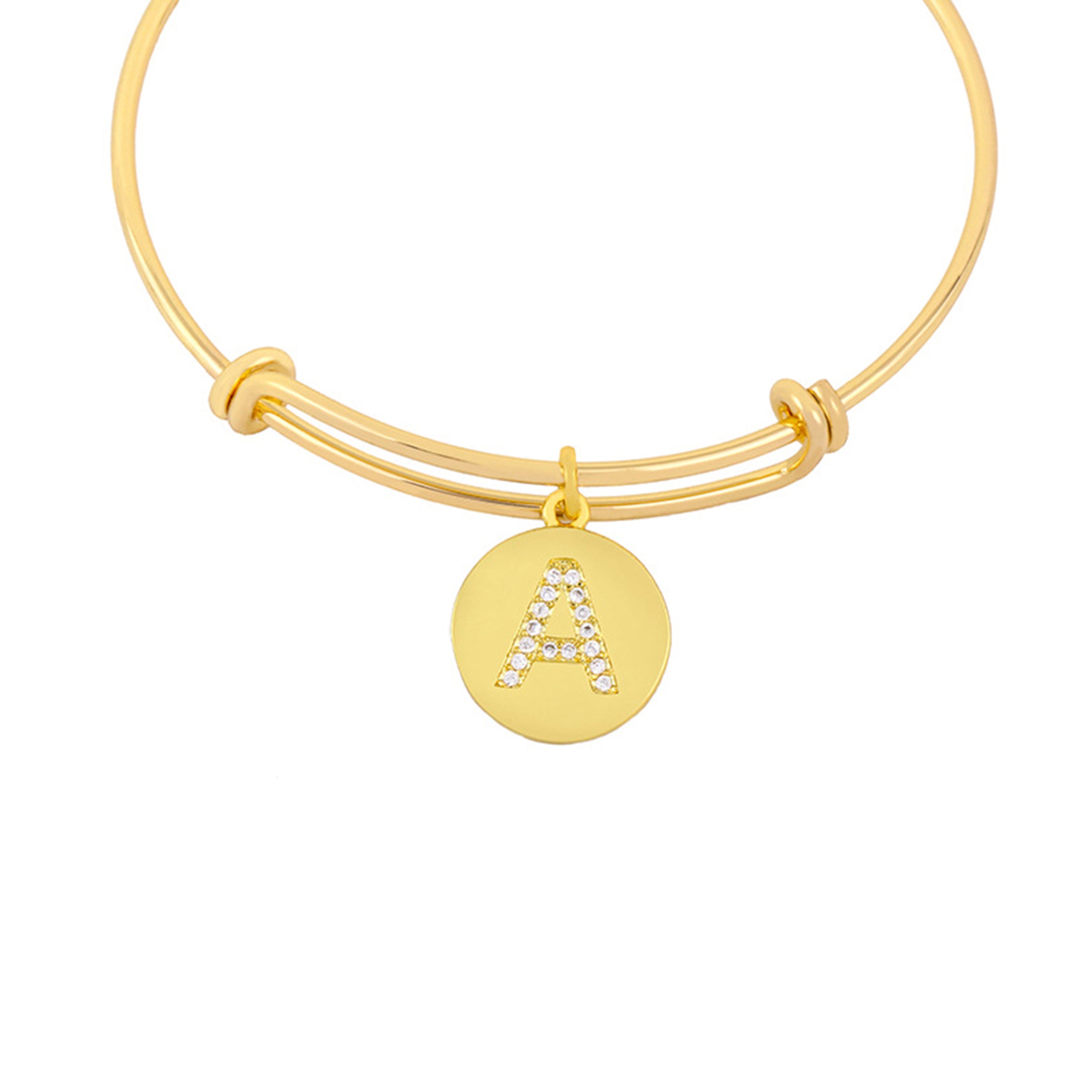 Letter Pendant Alloy Bracelets B2400