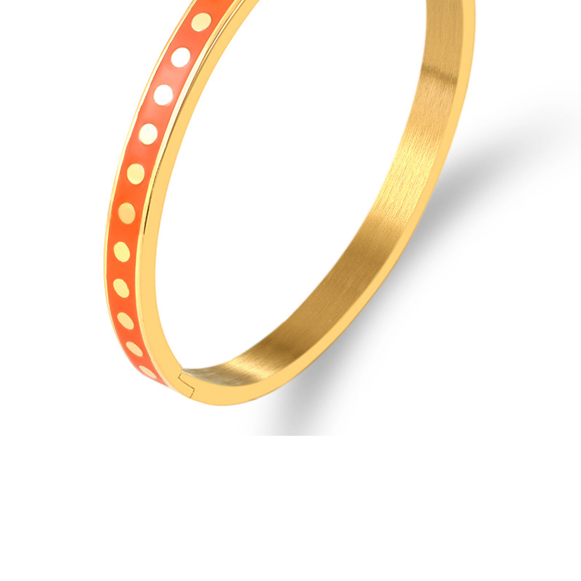 Pulsera de acero inoxidable con puntos B2495