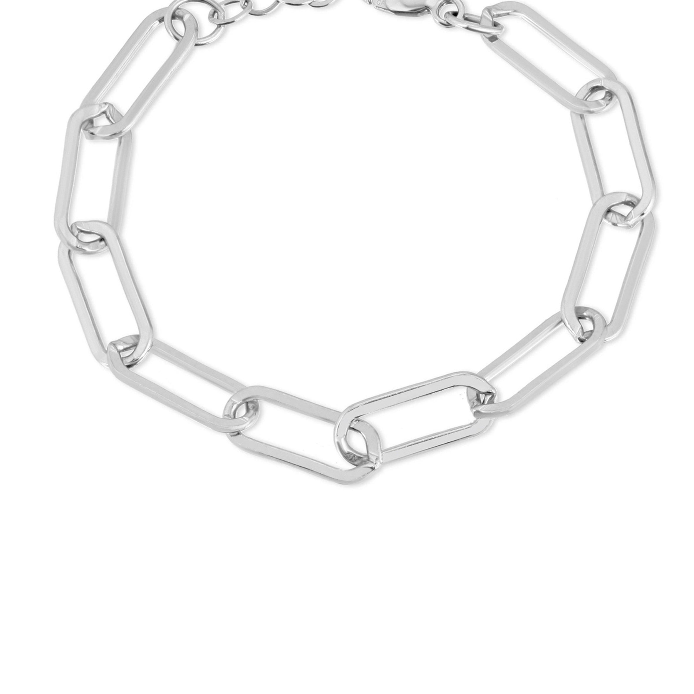 Hoop Chain Alloy Bracelets B2506