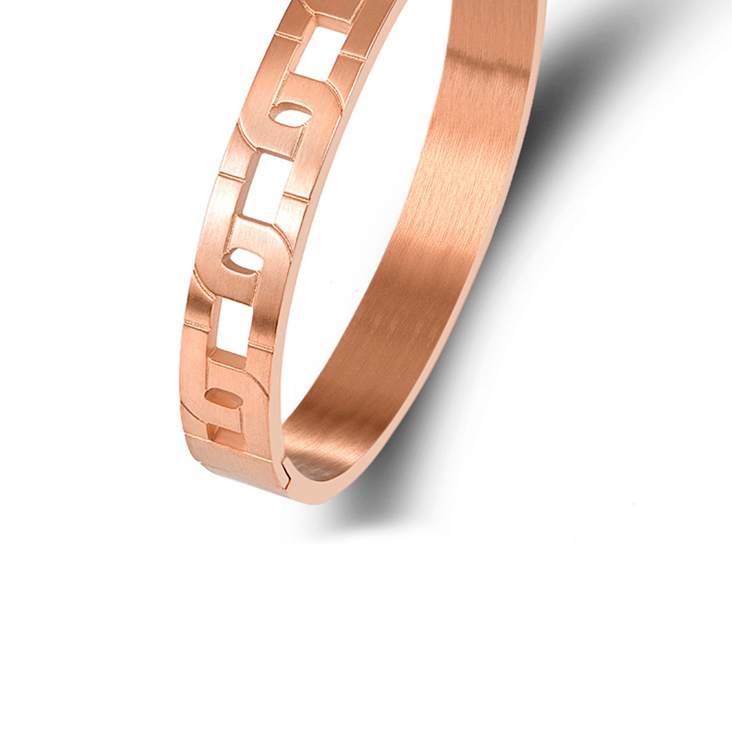 Chain Shaped Stainless Steel Bracelet B2636