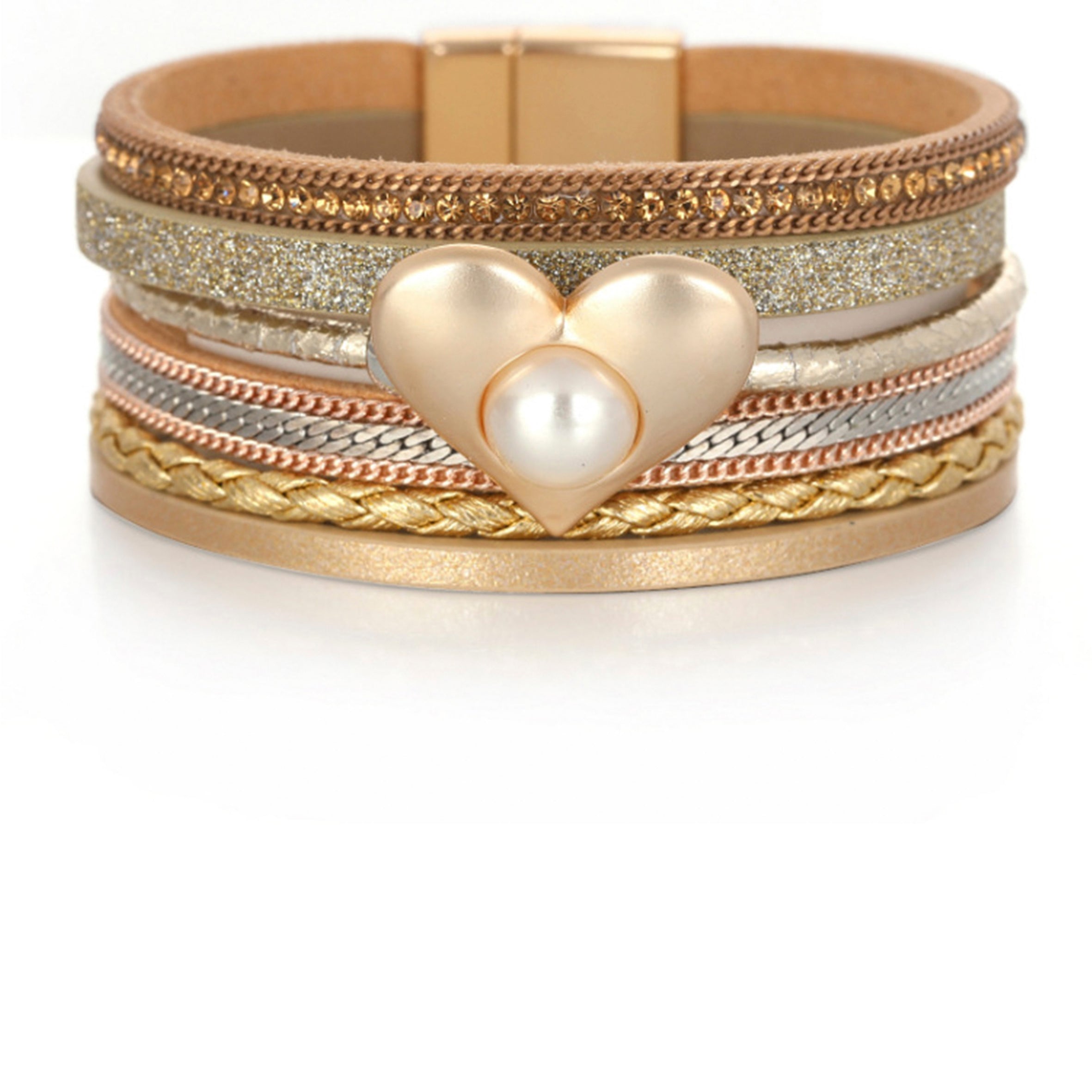 Pulsera magnética de corazón B3344