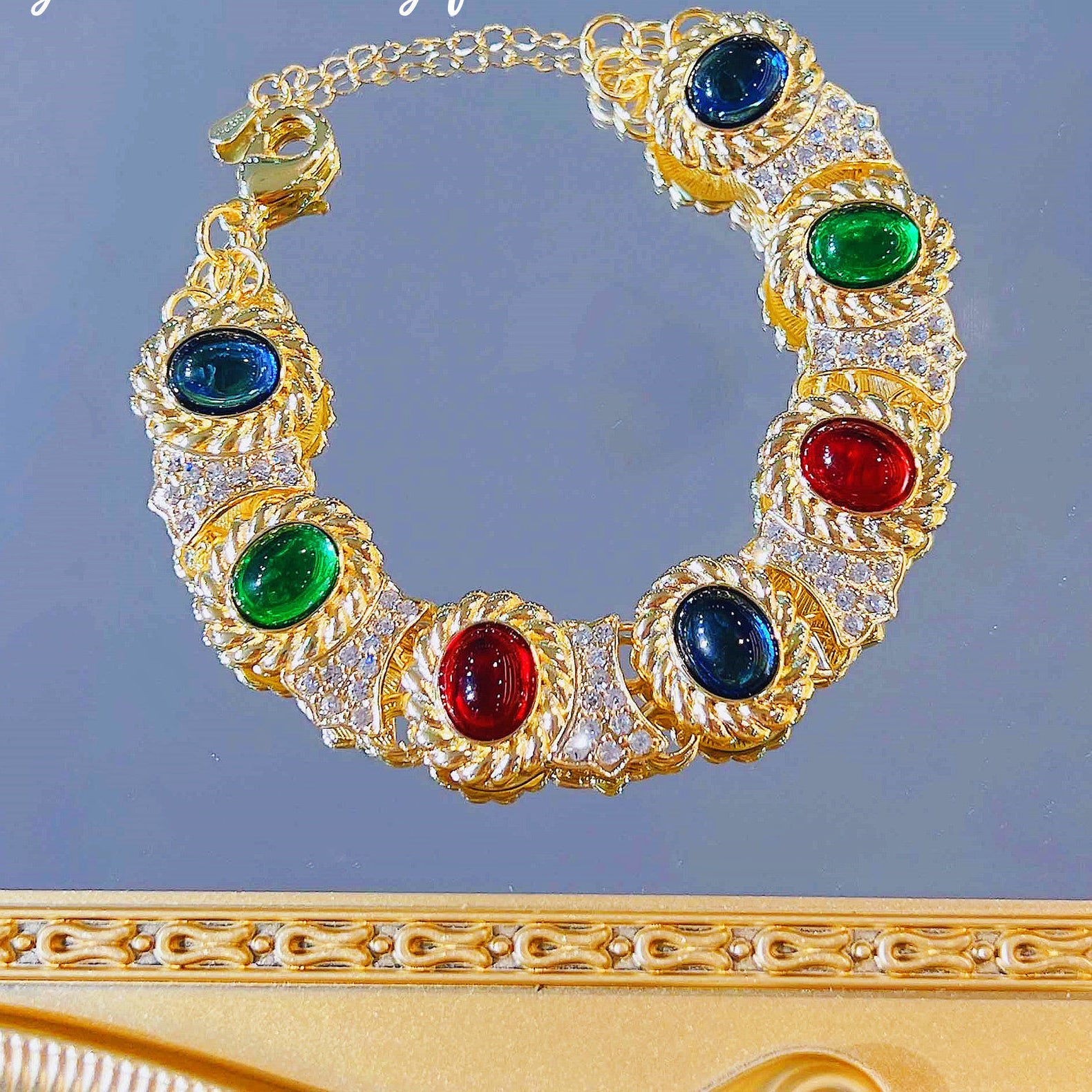 Luxurious Cubic Zirconia Bracelet B3697