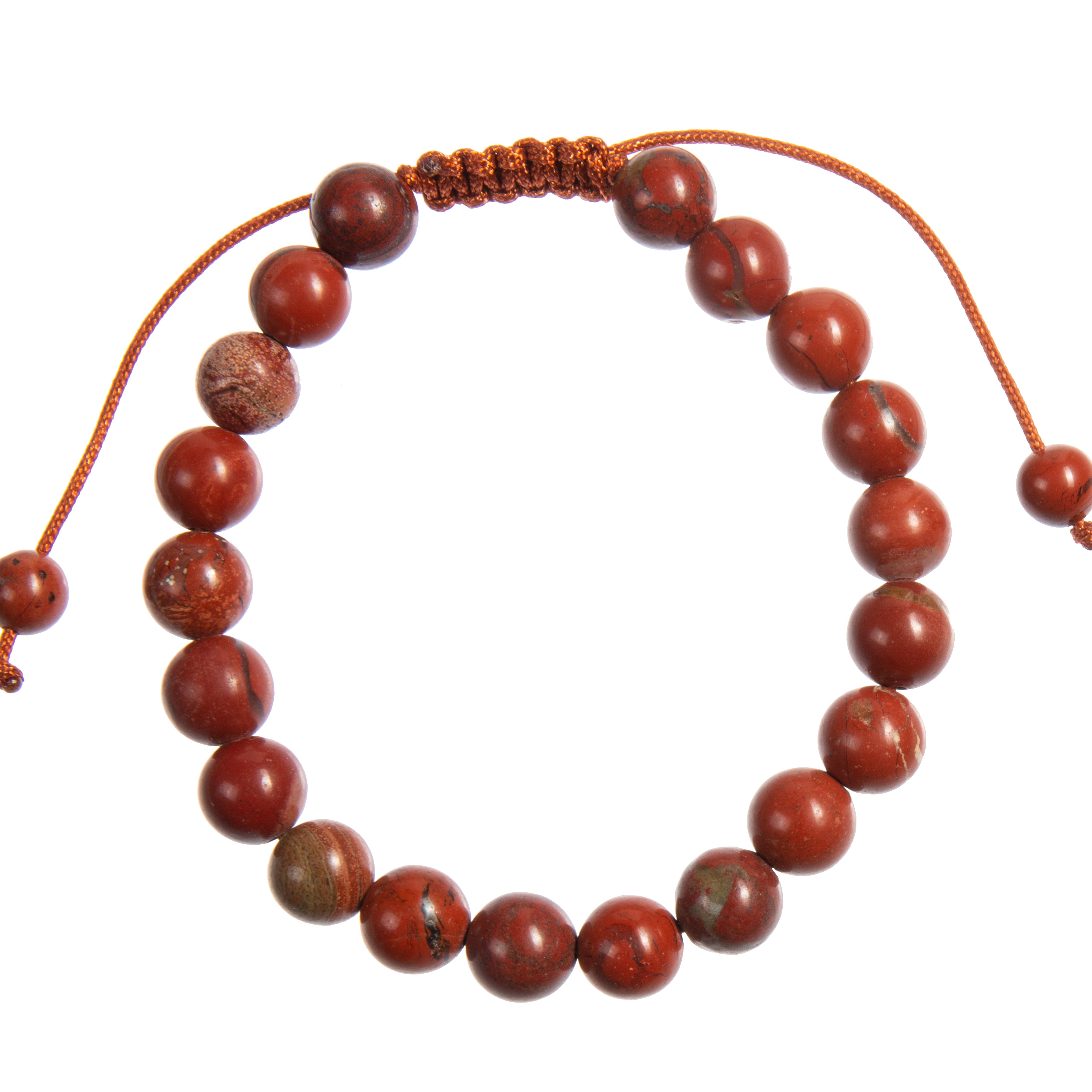Carnelian Beaded Bracelet B4146-8MM