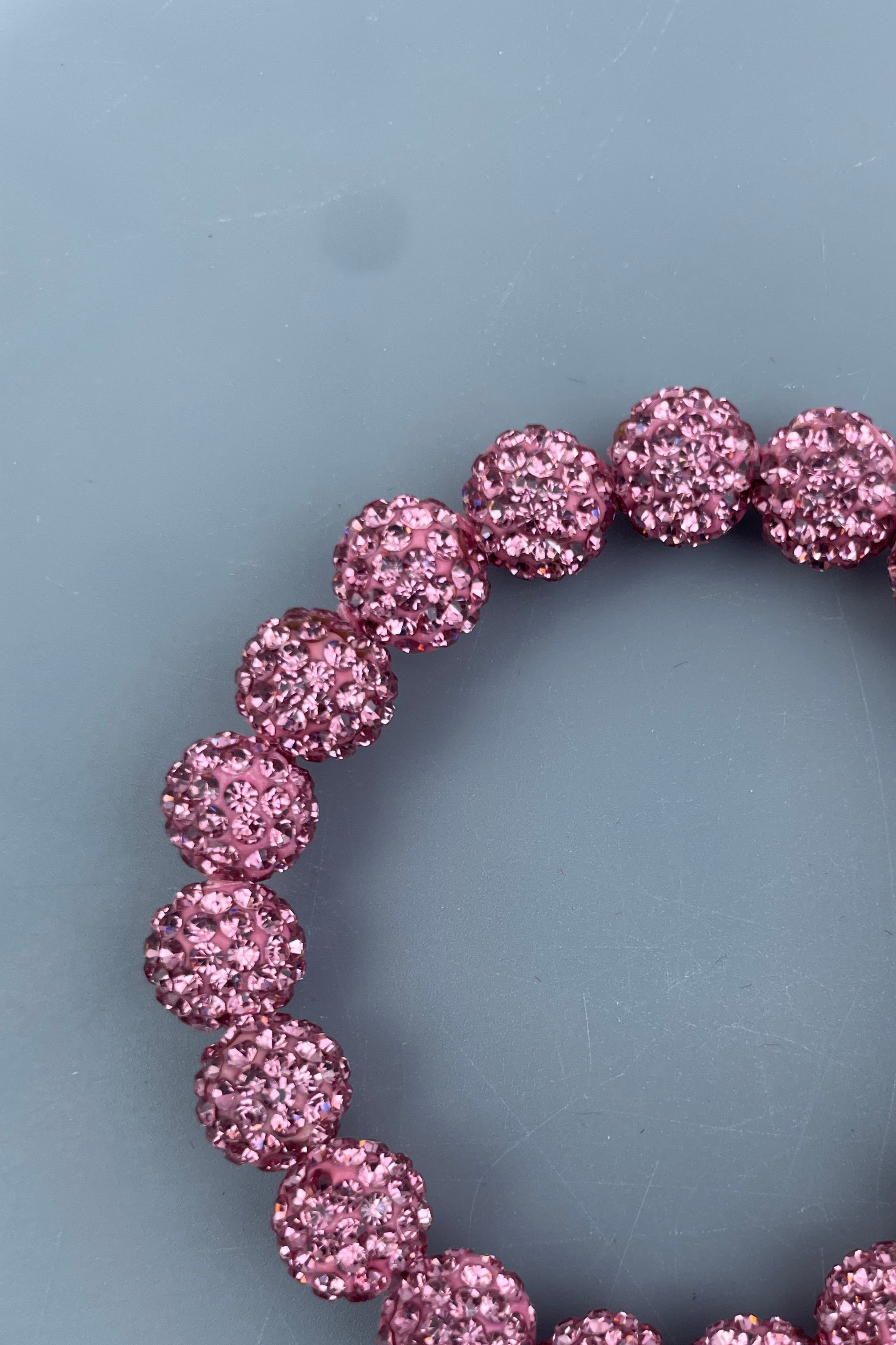 Rhinestone Ball Bracelet B4253