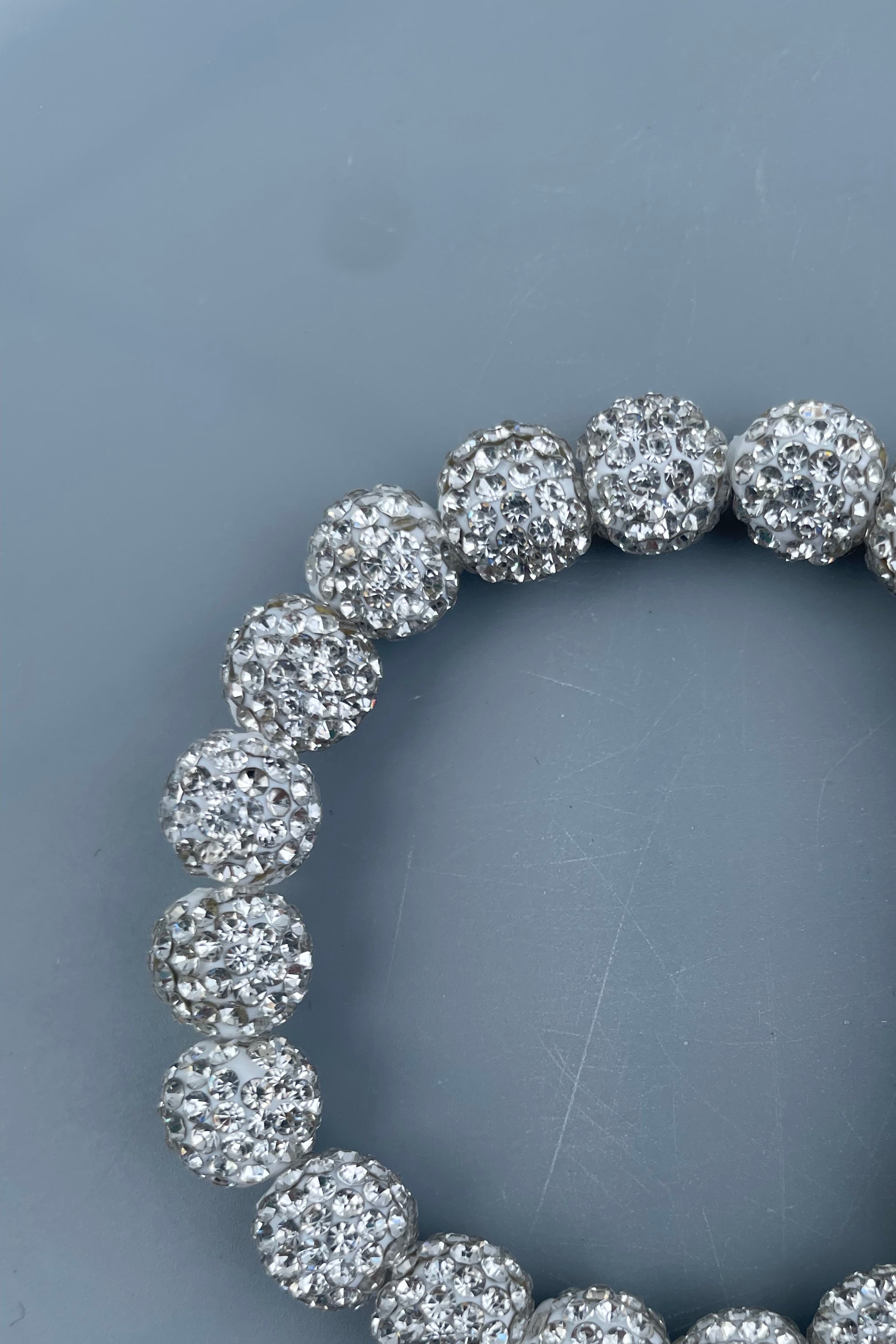 Rhinestone Ball Bracelet B4253