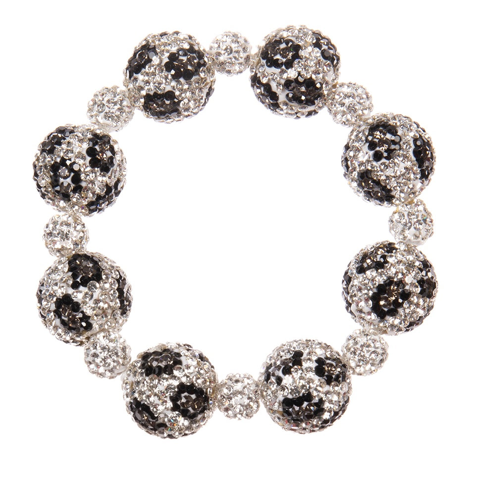 Crystal Rhinestone Bracelet B4256-White