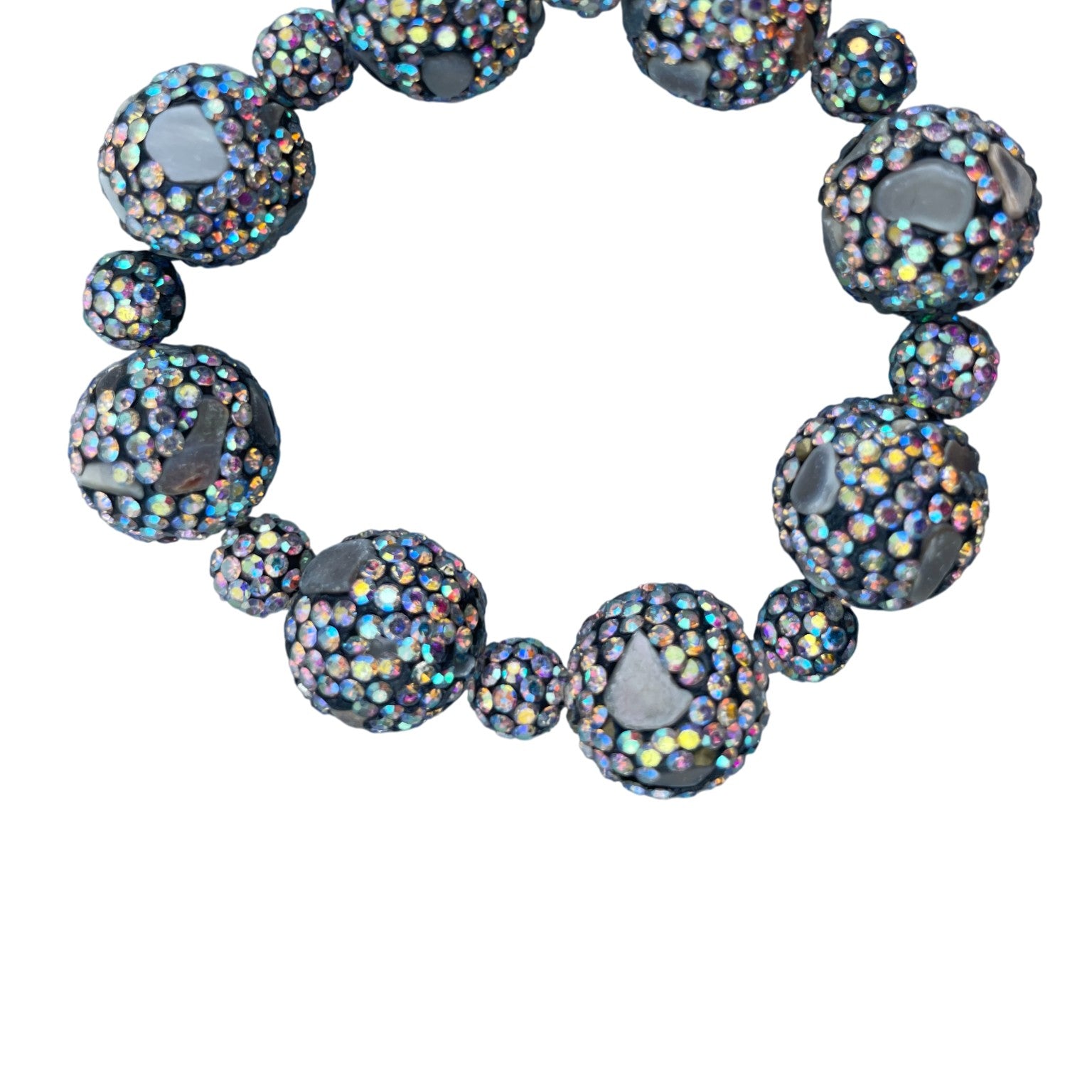 Rhinestone Sphere Bracelet B4257