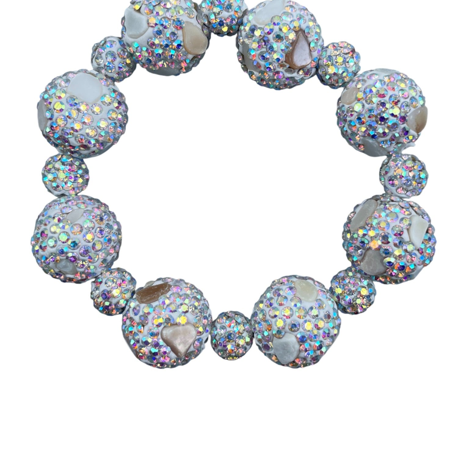 Rhinestone Sphere Bracelet B4257