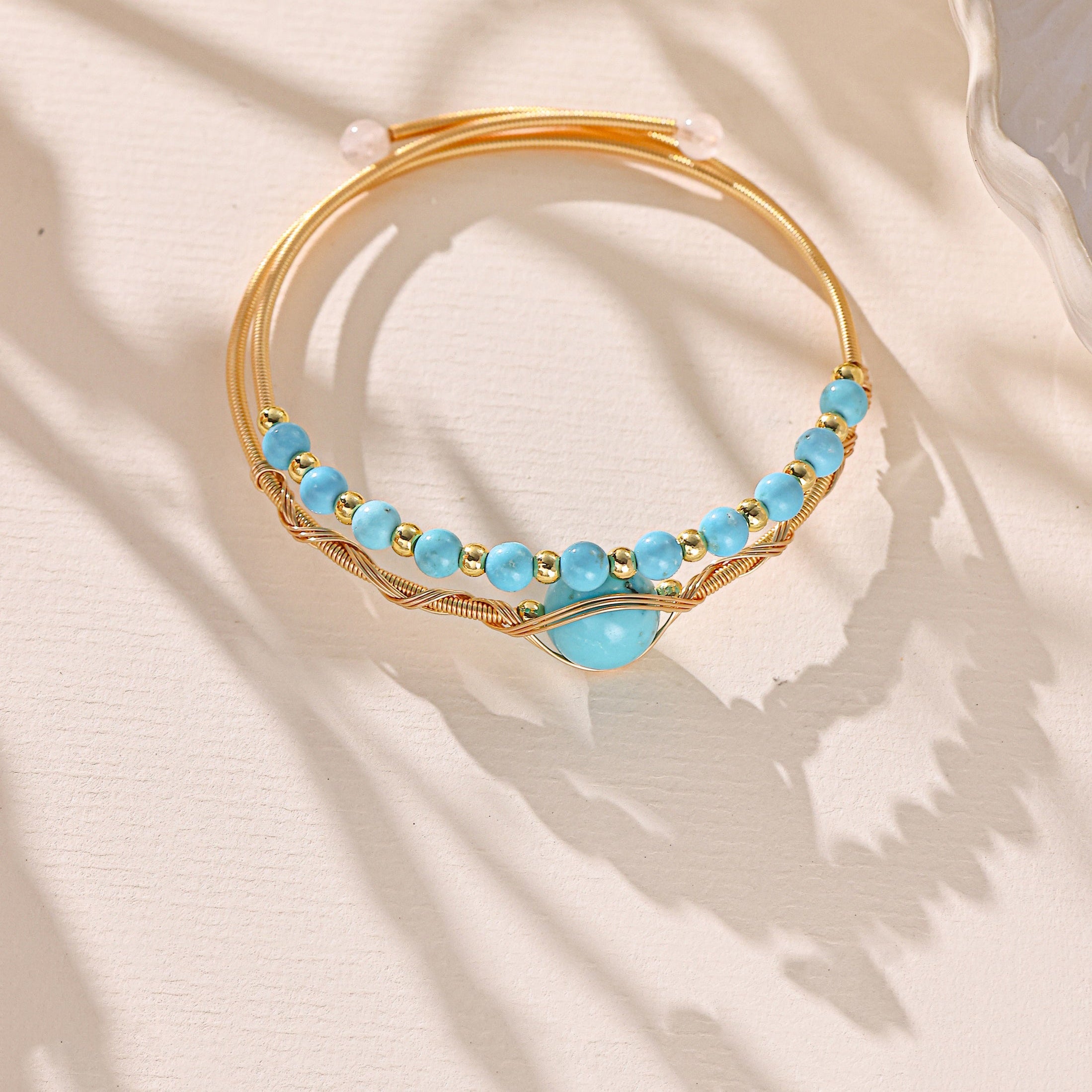 Various Stones Handmade Bracelet B4332