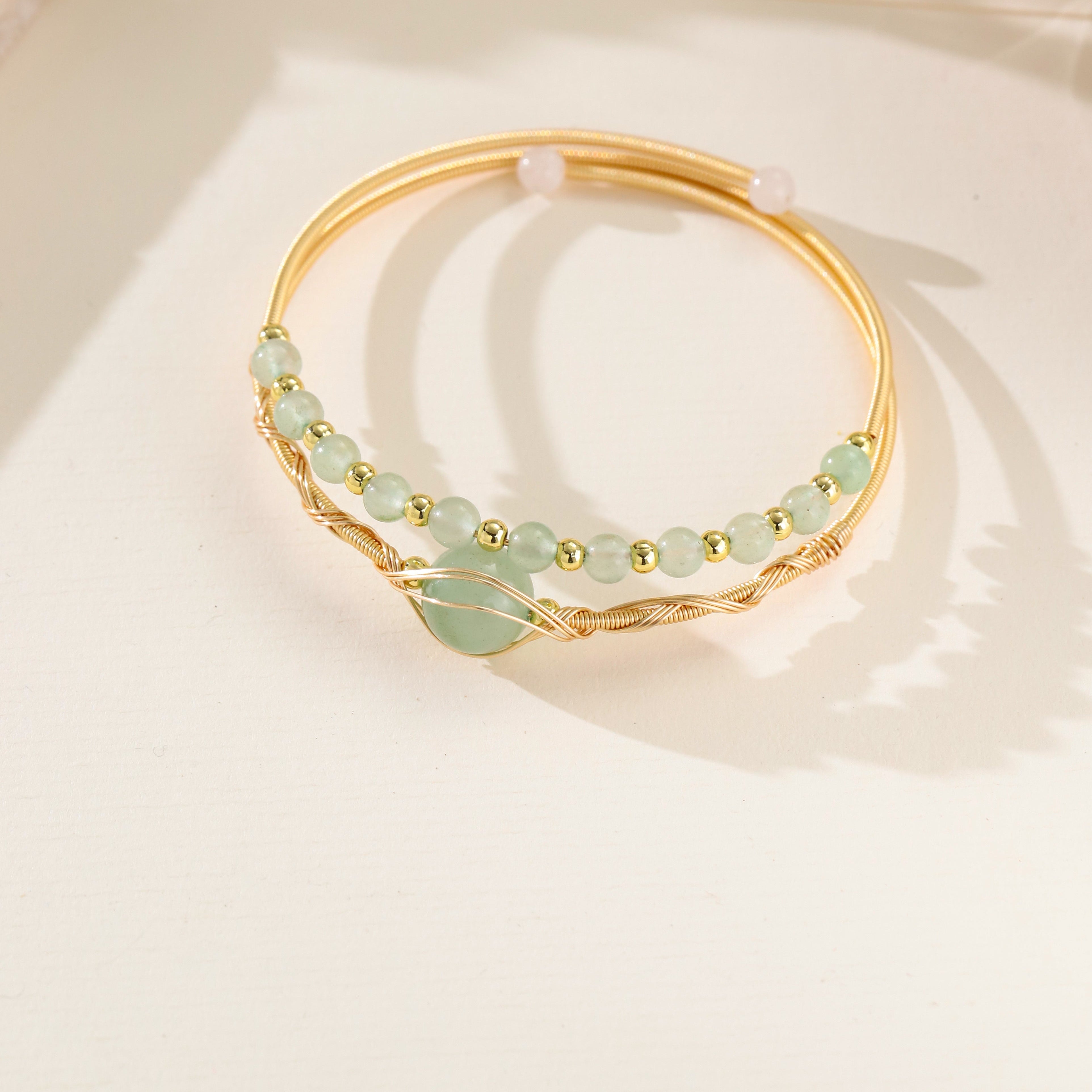 Various Stones Handmade Bracelet B4332