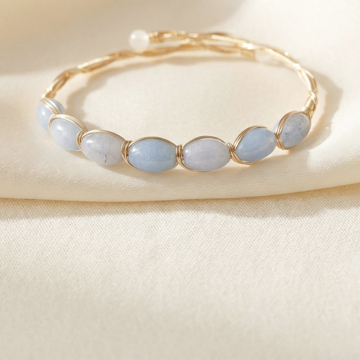 Various Stones Handmade Bracelet B4337