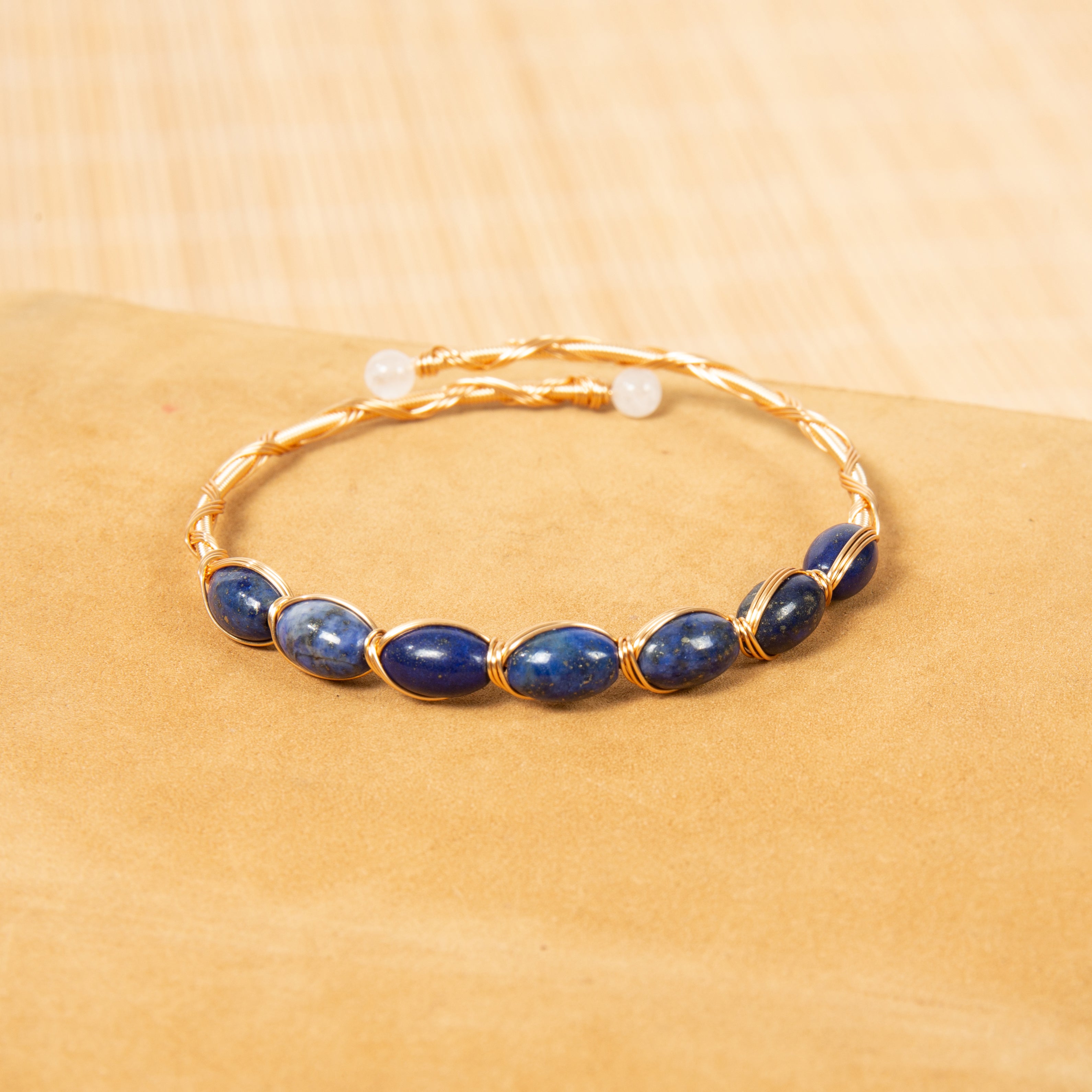 Various Stones Handmade Bracelet B4337