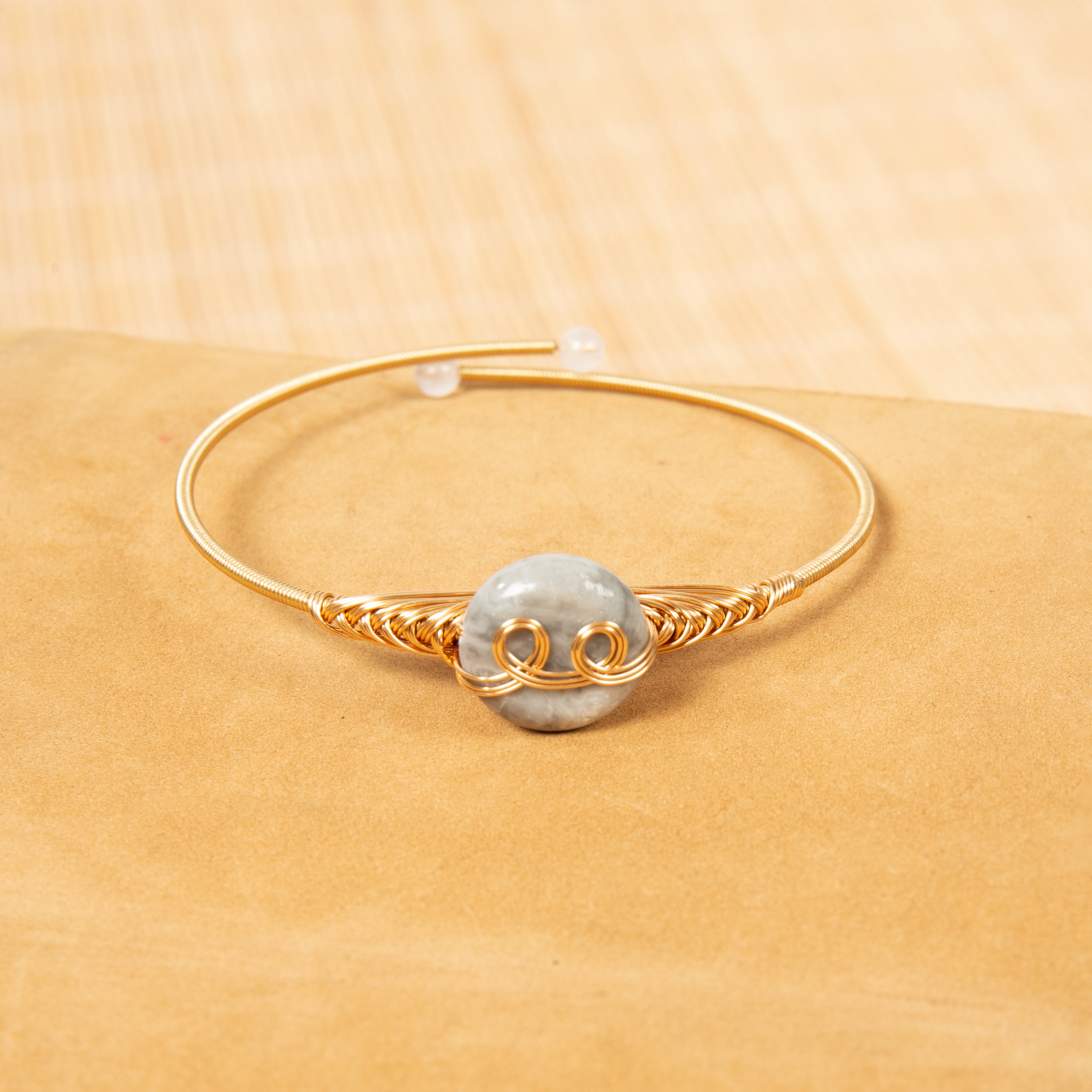 Various Stones Handmade Bracelet B4338