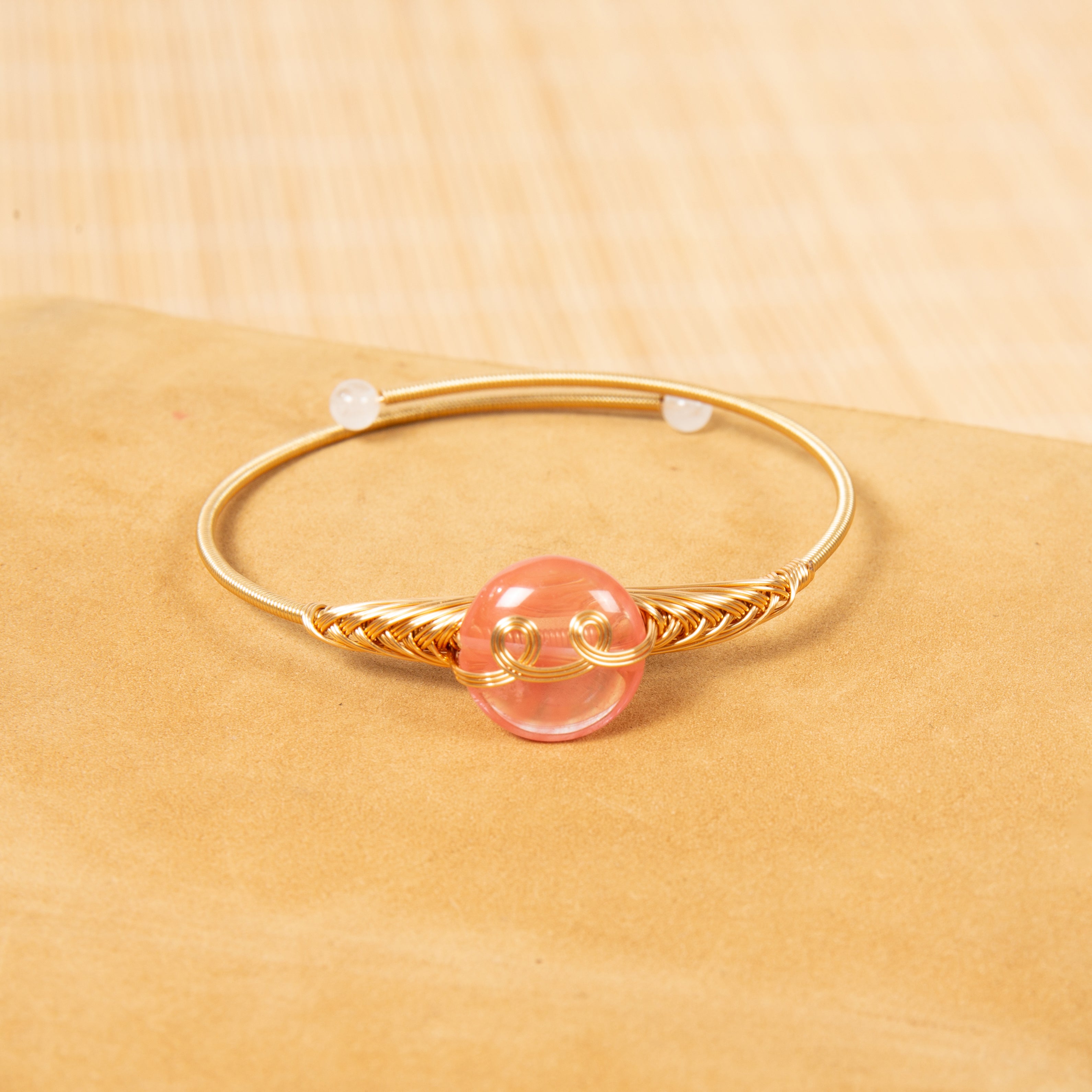 Various Stones Handmade Bracelet B4338