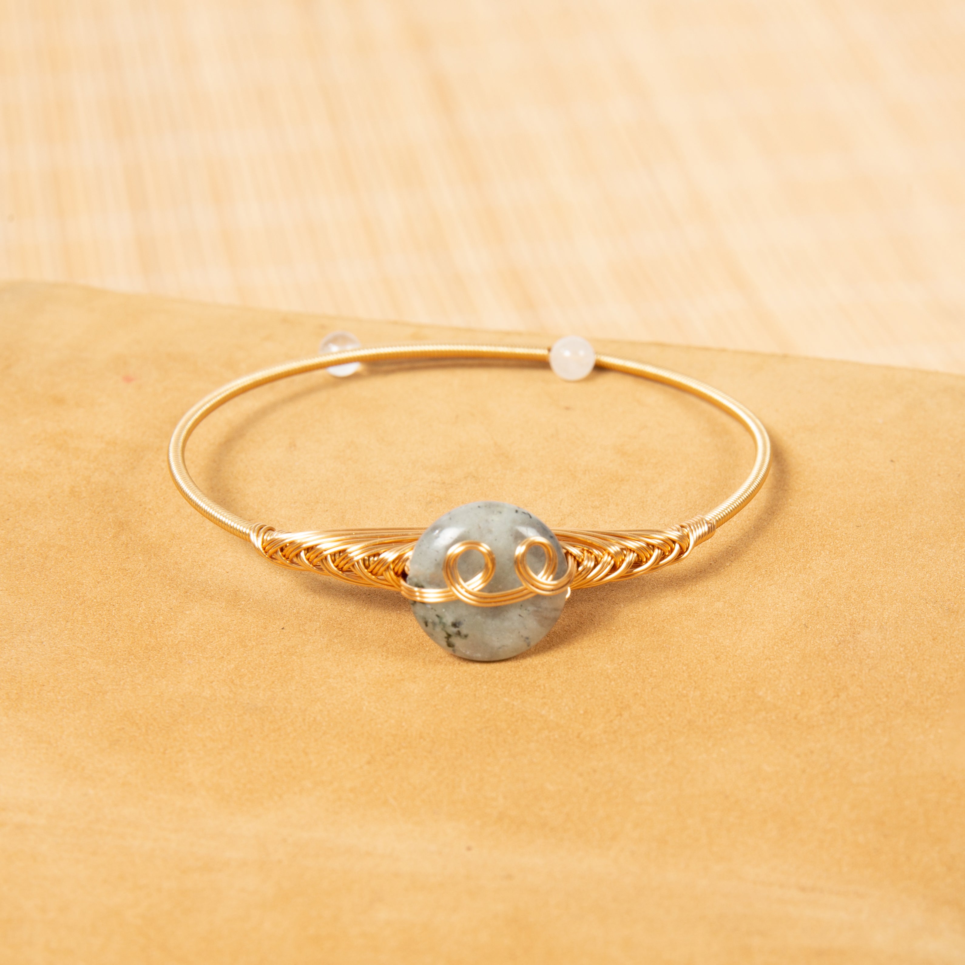 Various Stones Handmade Bracelet B4338