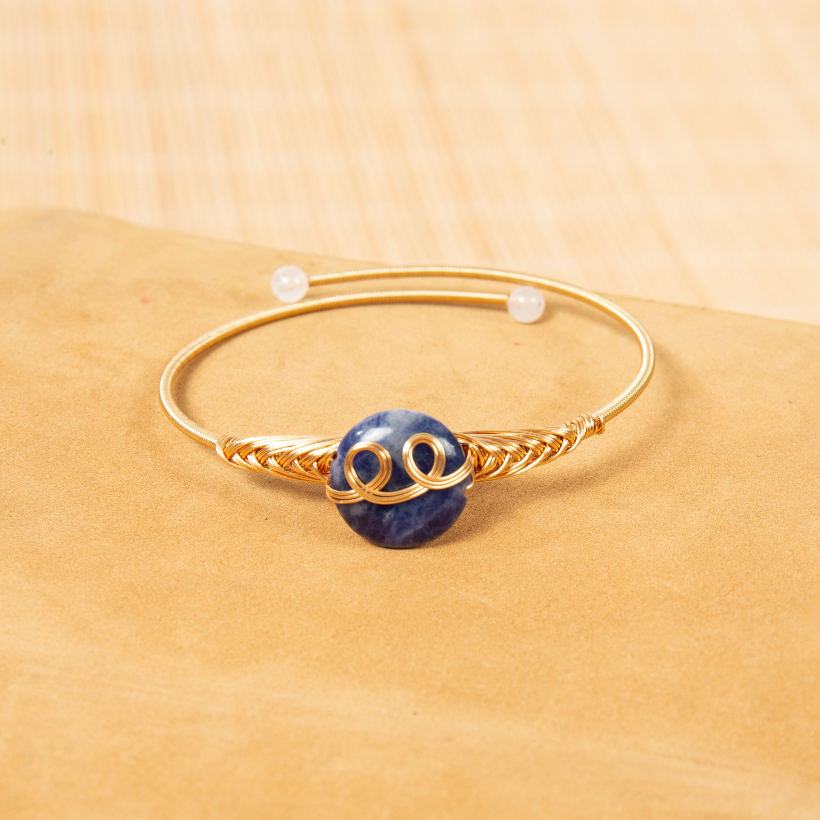 Various Stones Handmade Bracelet B4338