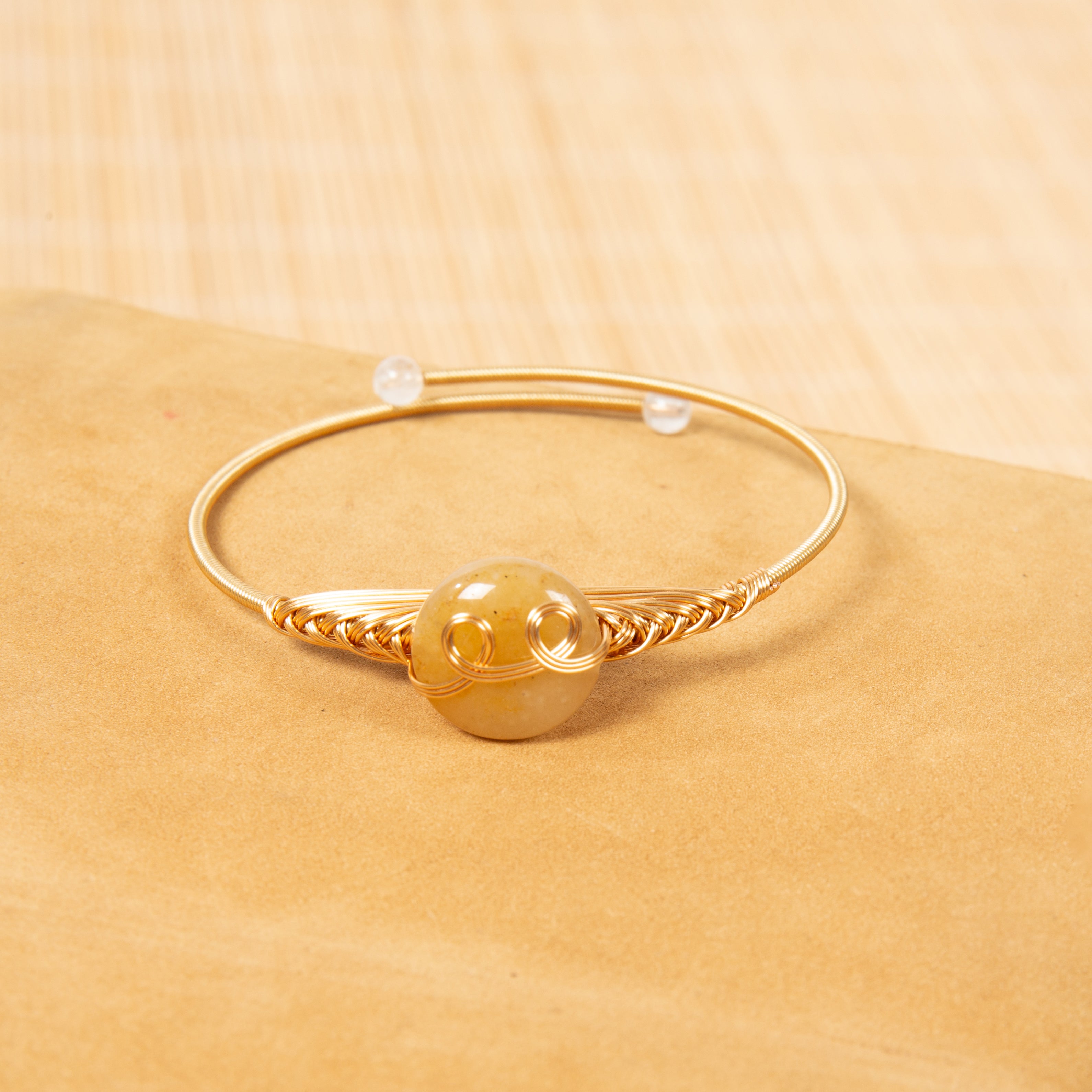 Various Stones Handmade Bracelet B4338