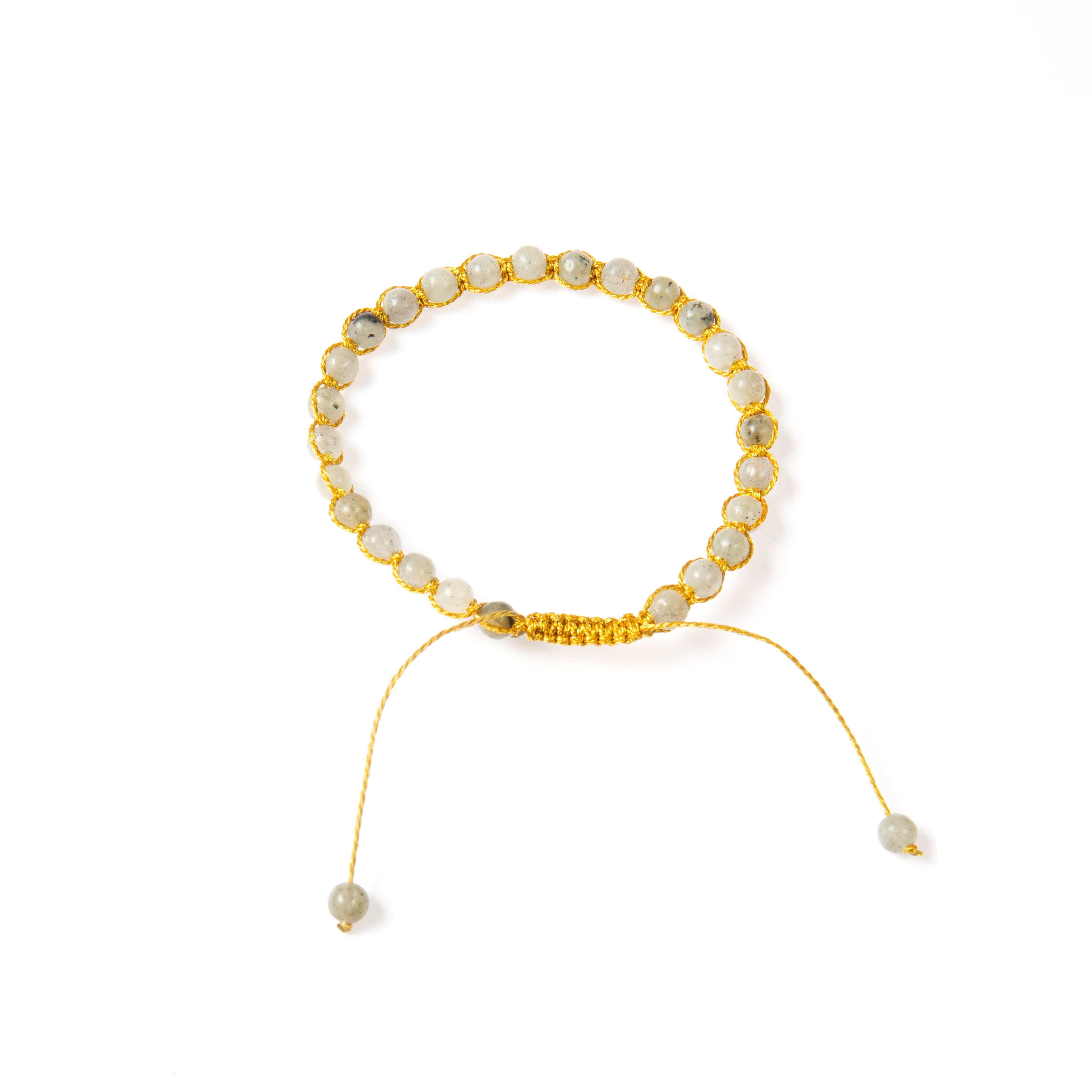 Various Stones Shamballa Handmade Bracelet B4344