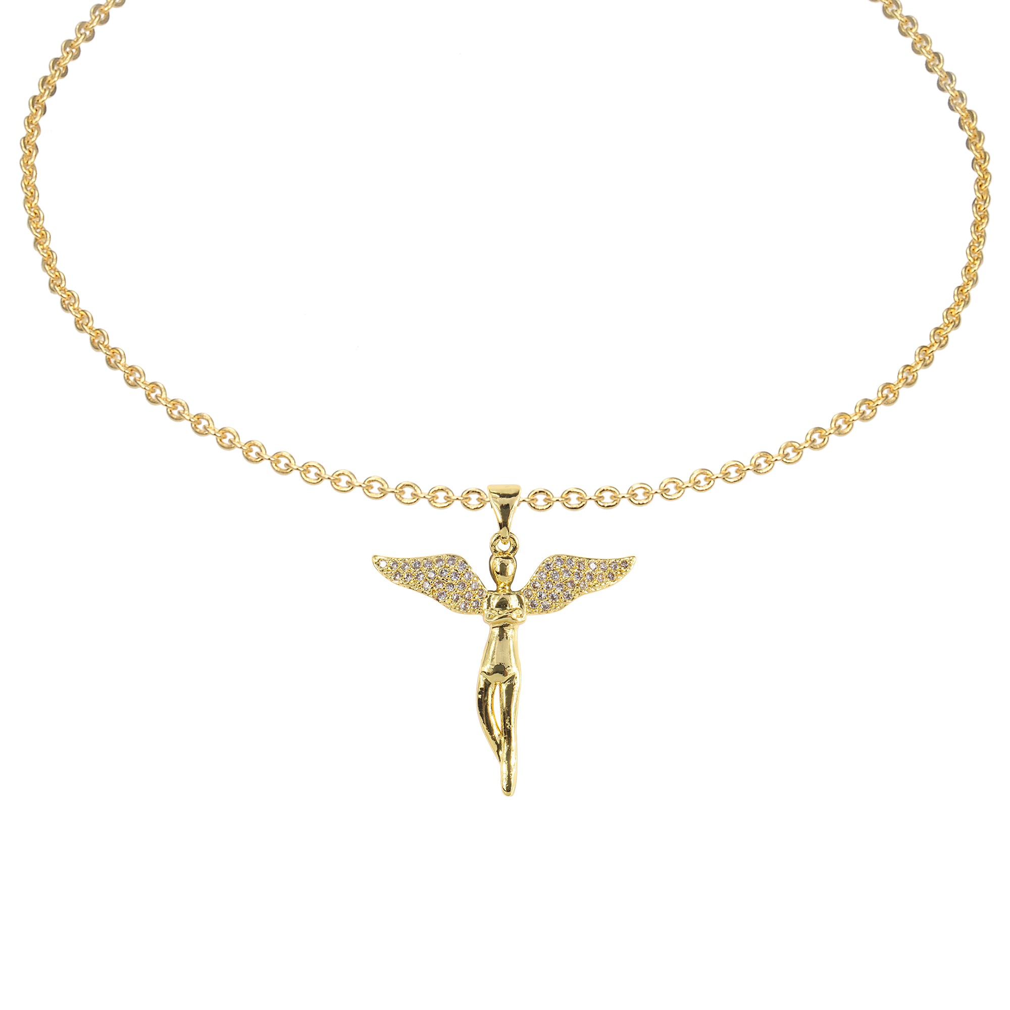 Angel Zircon Pendant For Bracelet BP0557