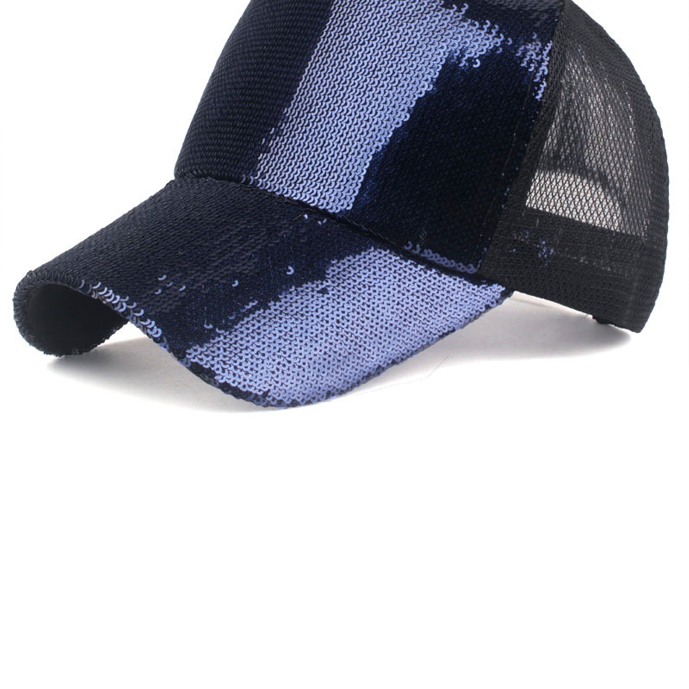 Sequins Mesh Cap C0067