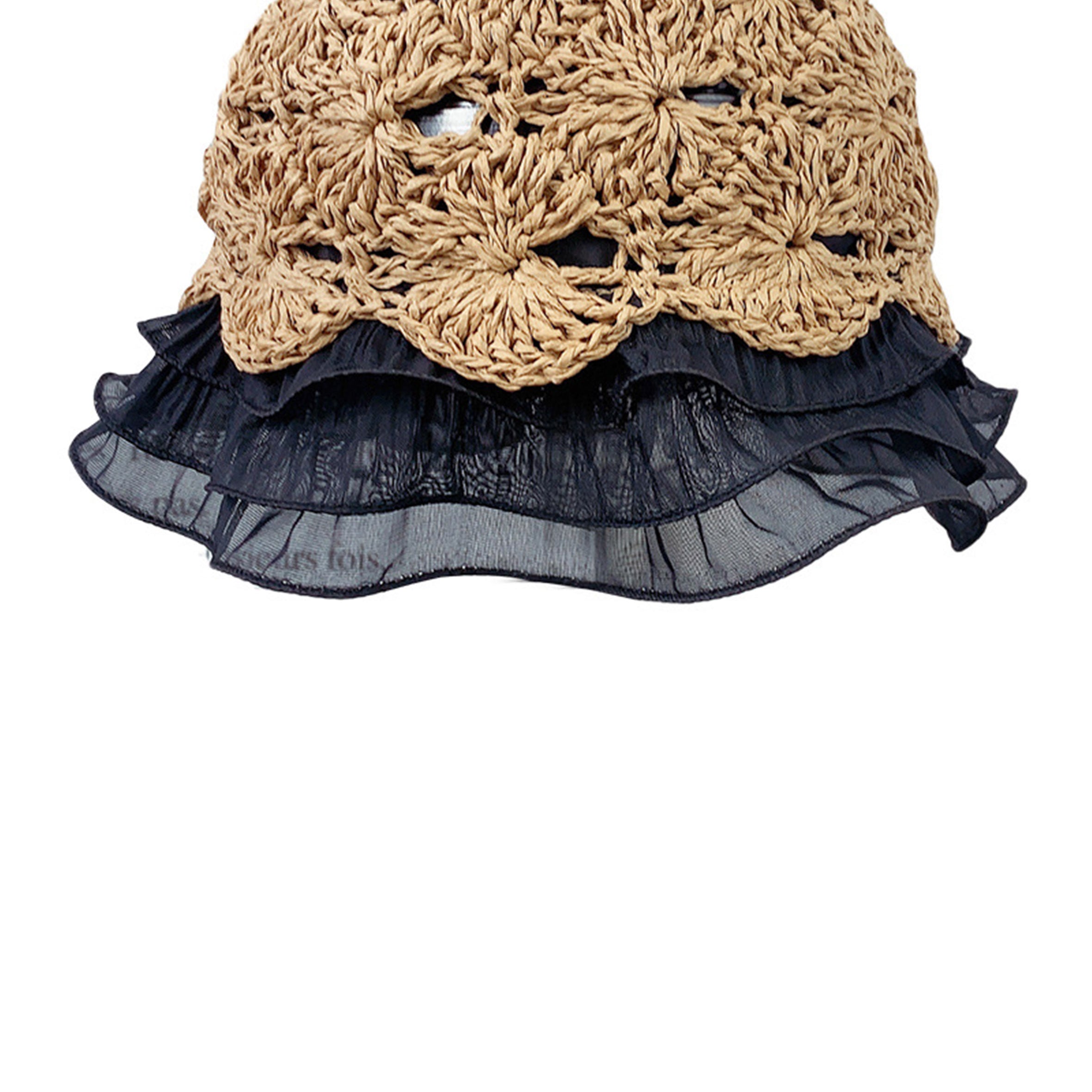 Ruffle Lace Fisherman Hat C0127