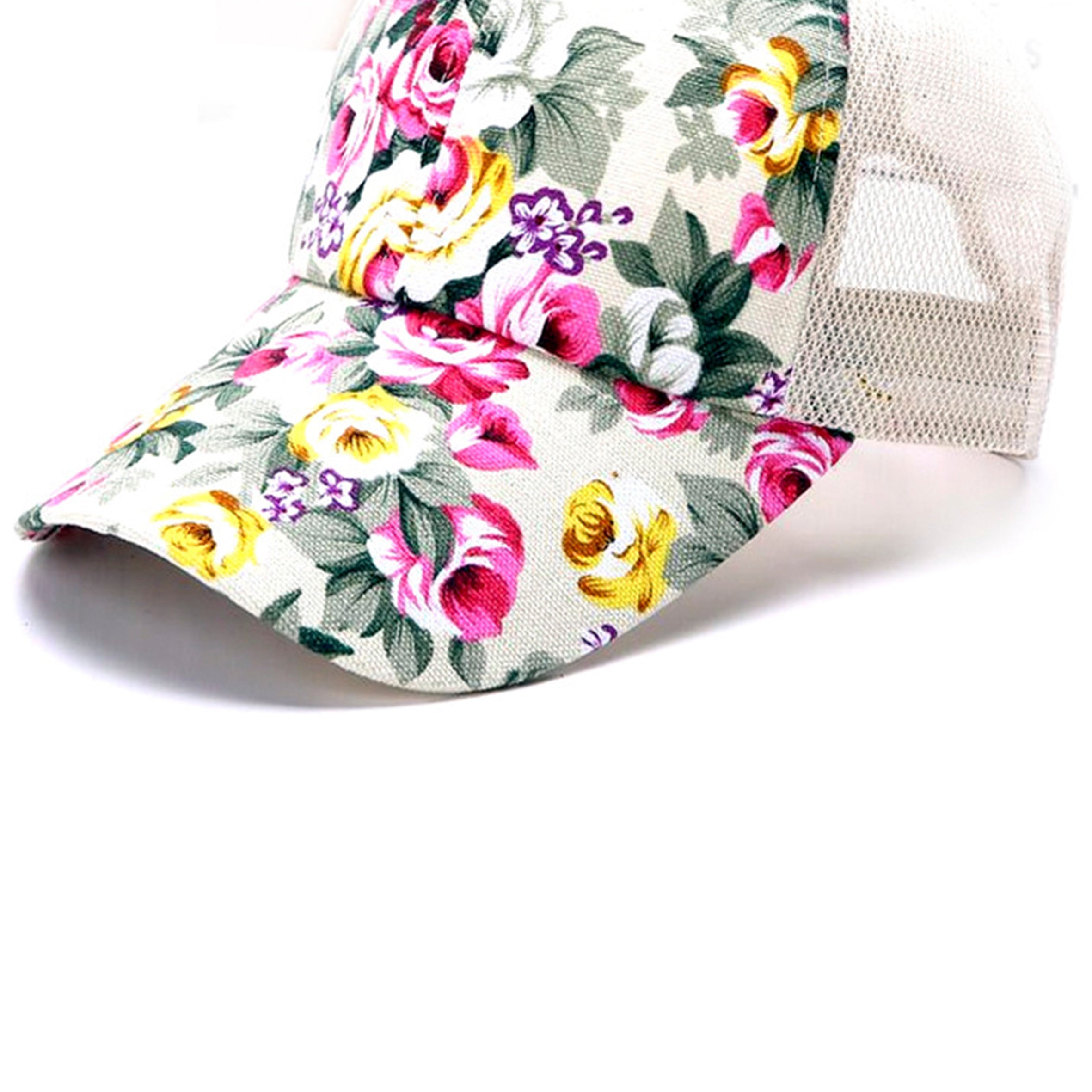 Floral Pattern Cap C0178