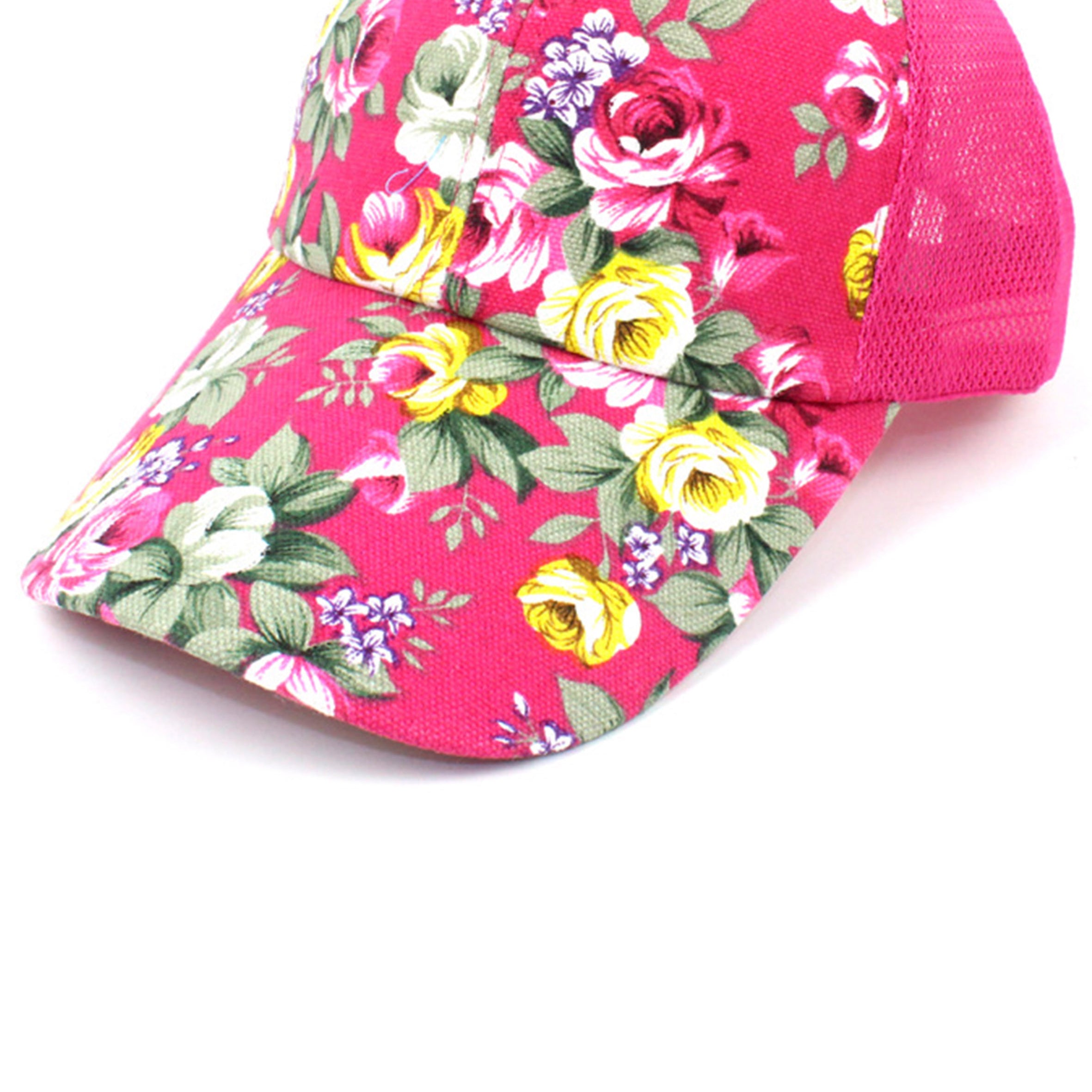 Floral Pattern Cap C0178