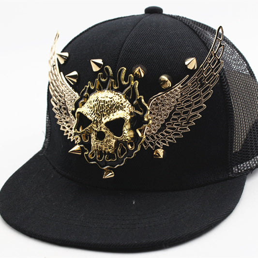 Skull Wings Cap C0291