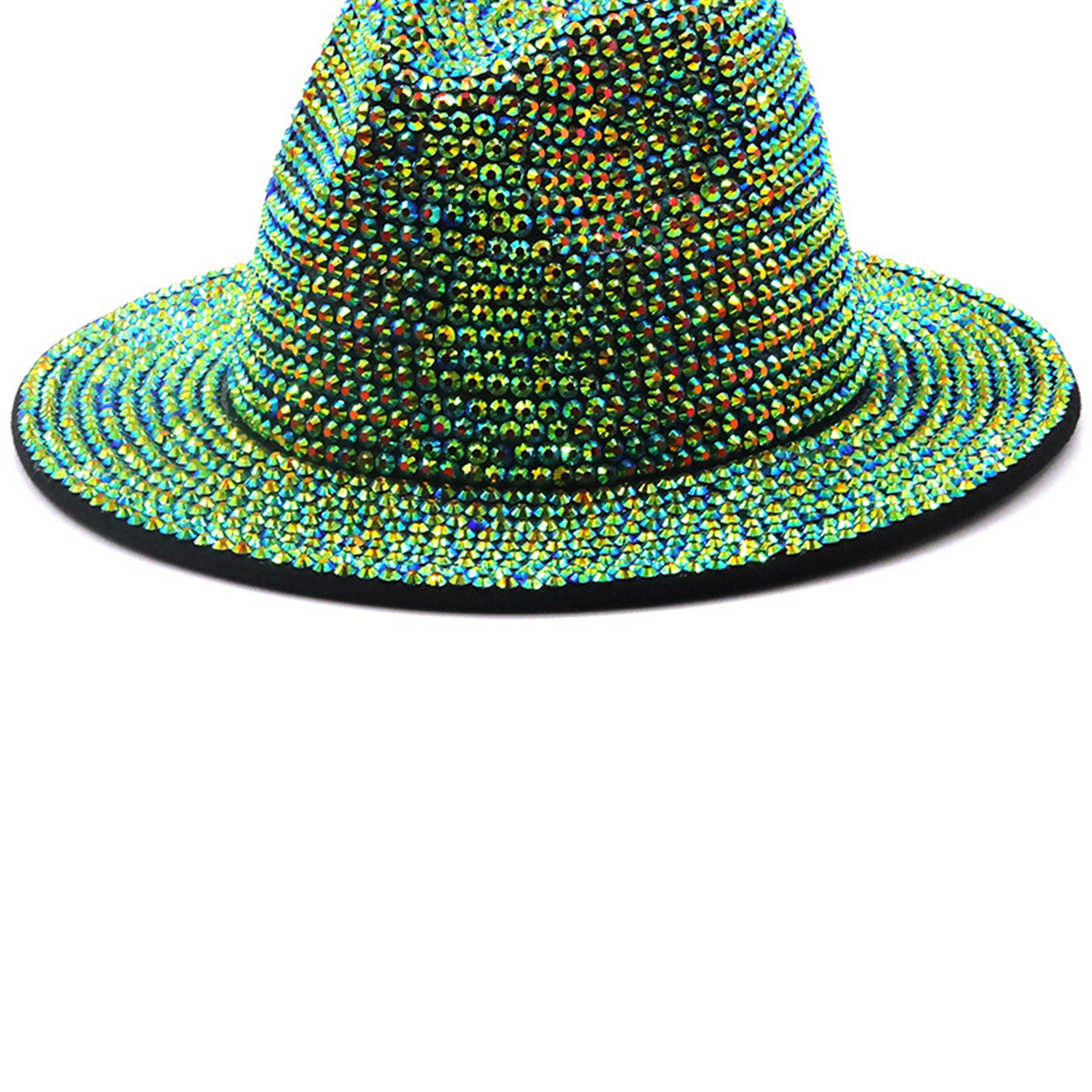 Rhinestone Top Hat C0300