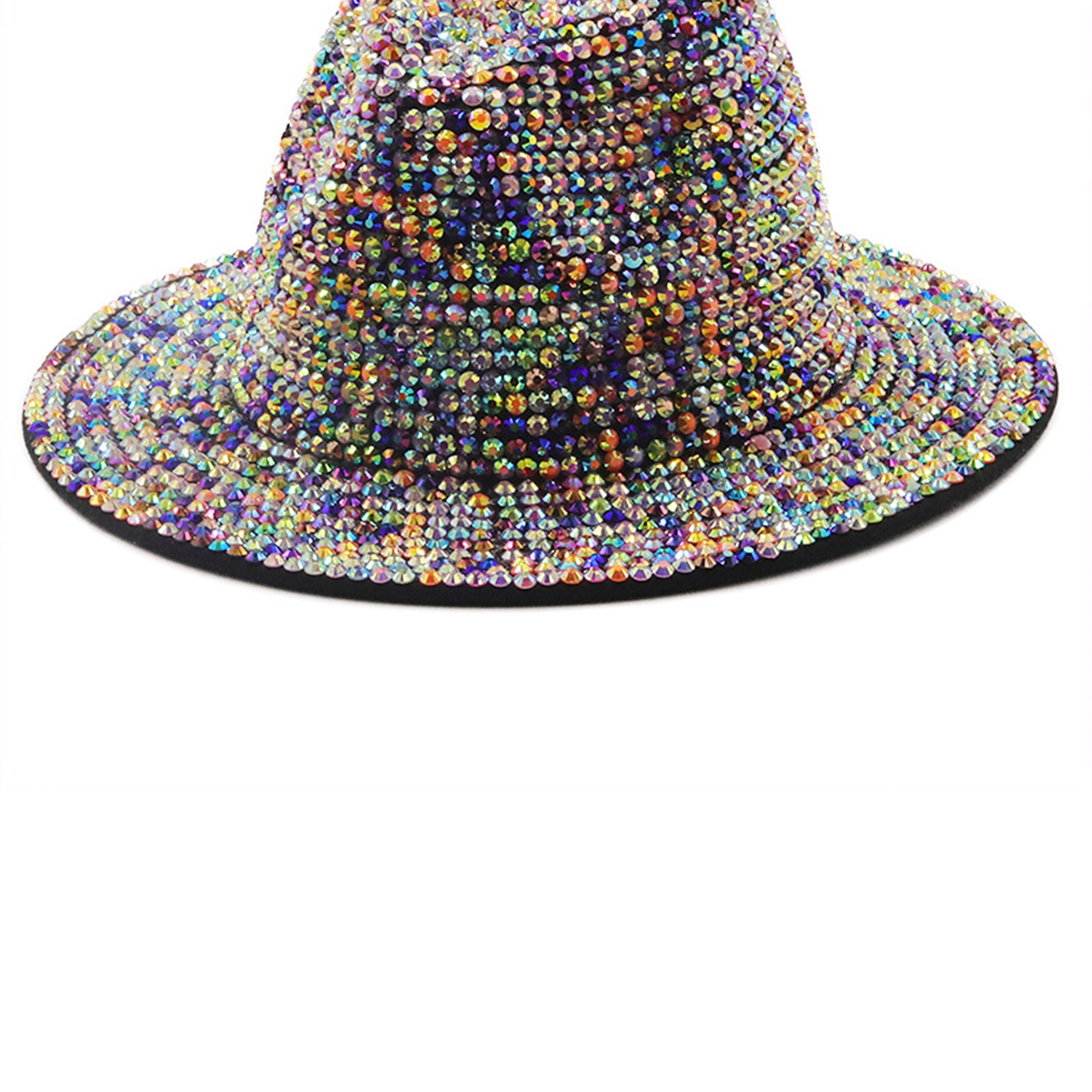 Rhinestone Top Hat C0300