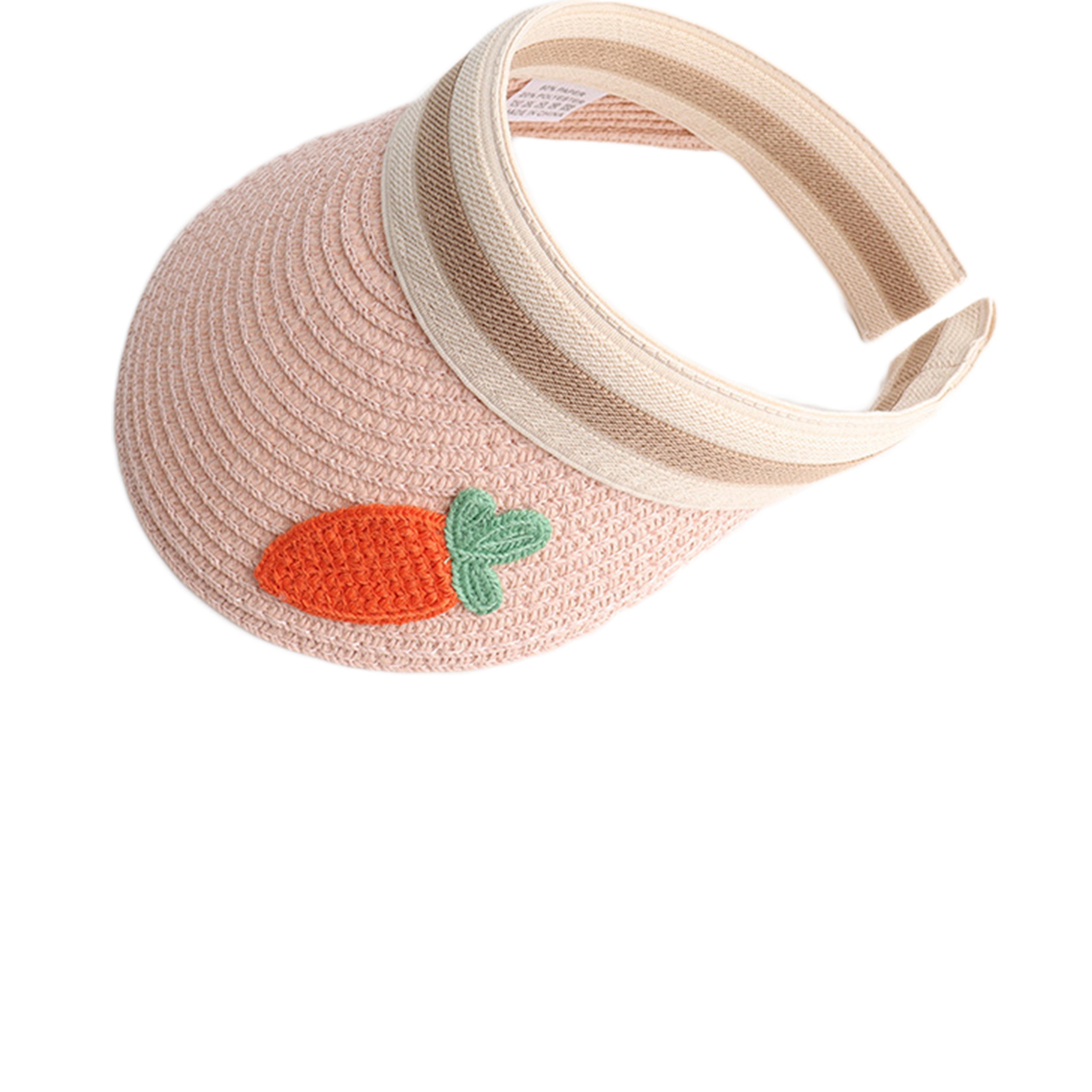 Fruit Straw Children Visor Cap C0429-S