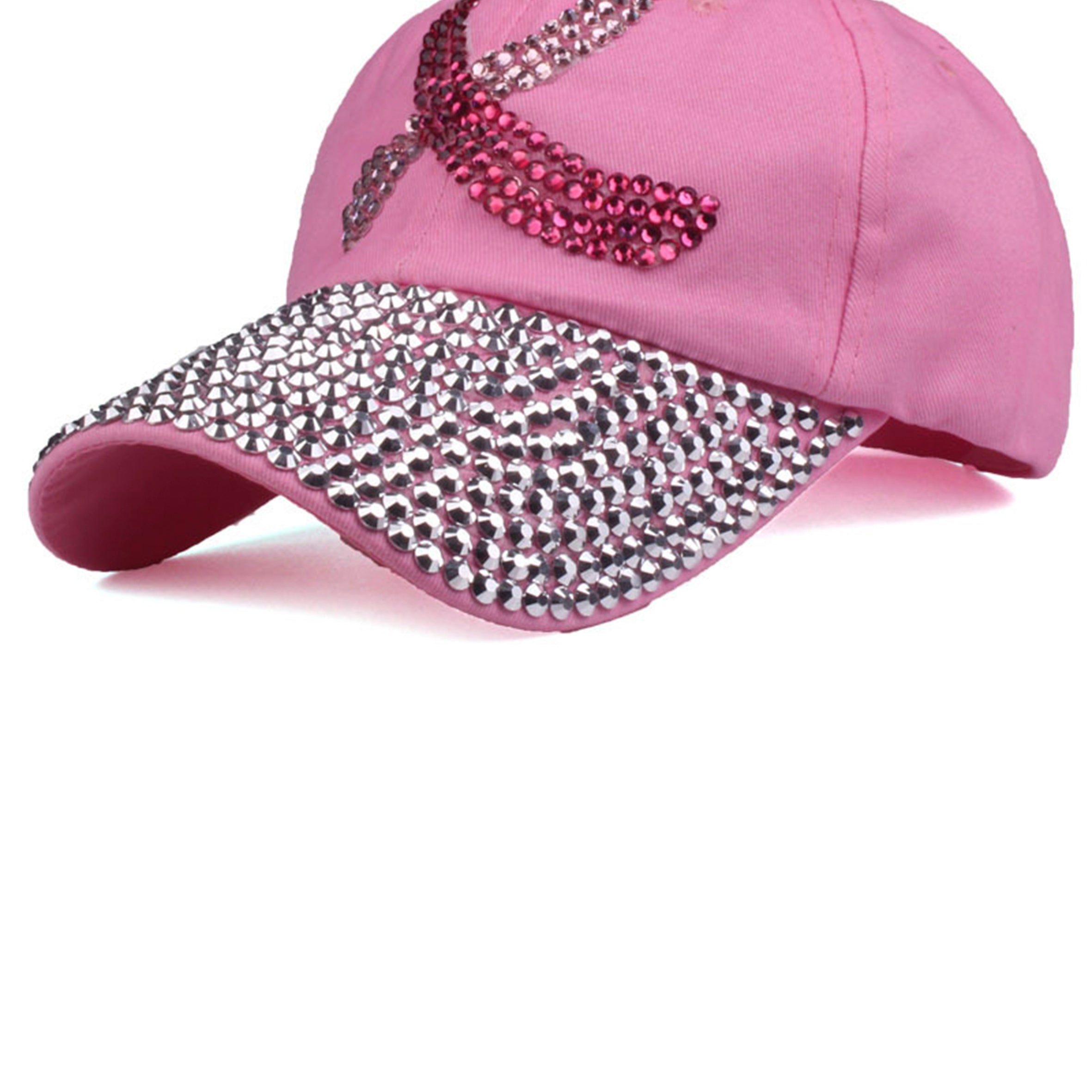 Ribbon Rhinestone Cap C0444