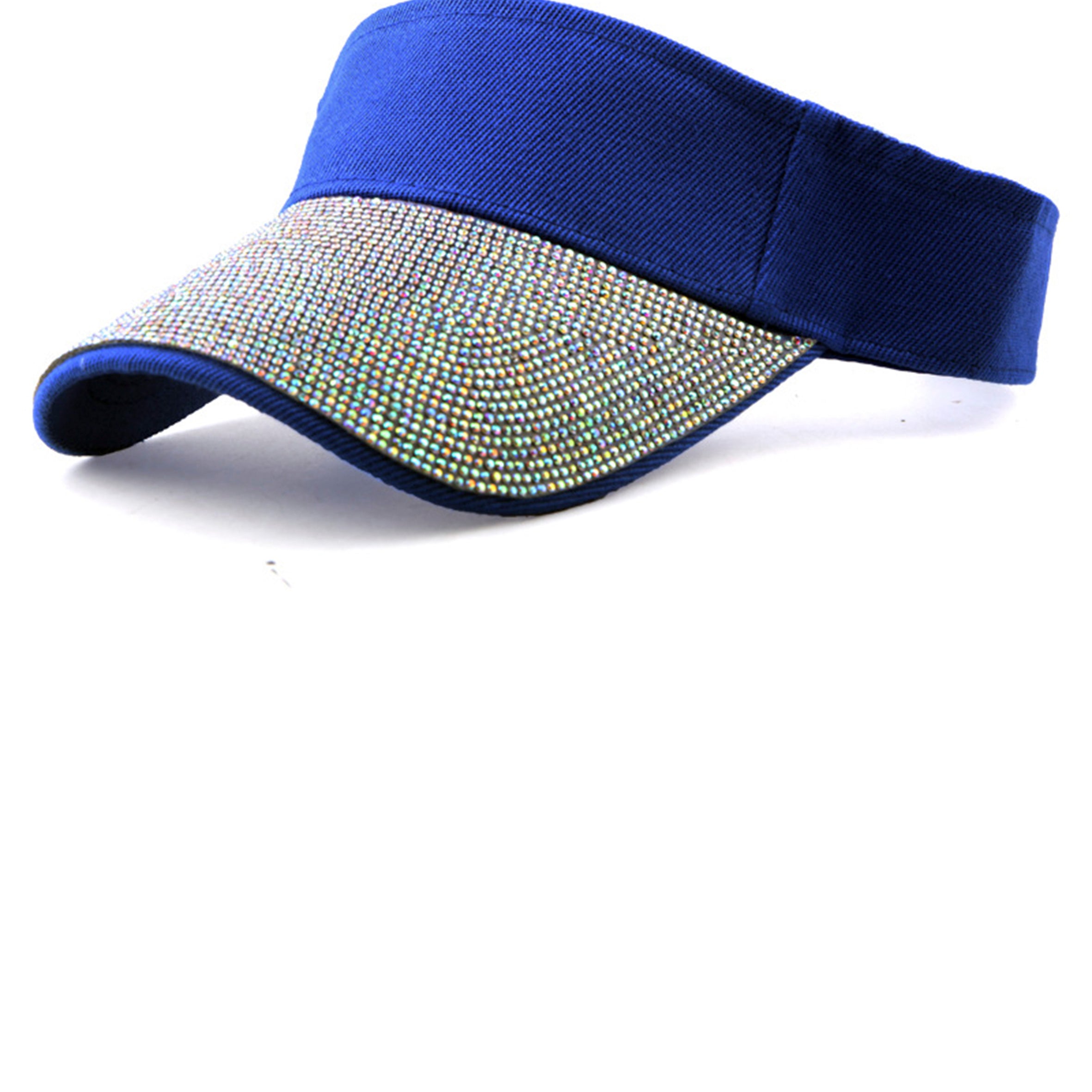 Rhinestone Visor Cap C0488