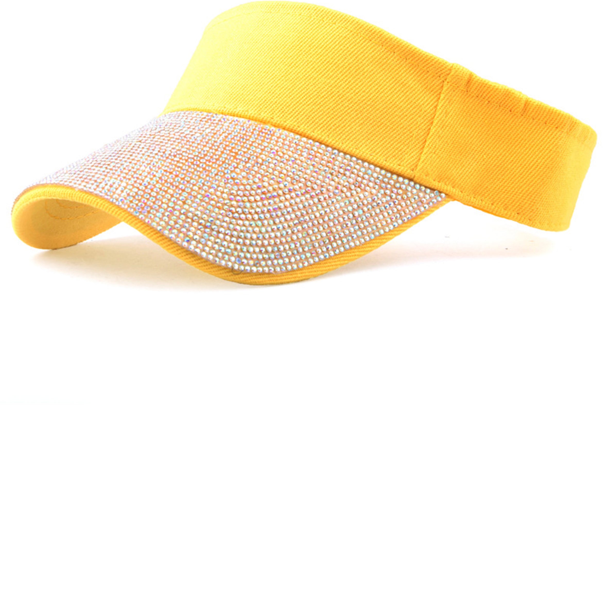 Rhinestone Visor Cap C0488