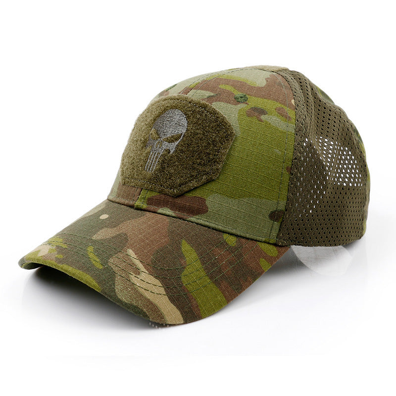 Skull Camo Cap C0529